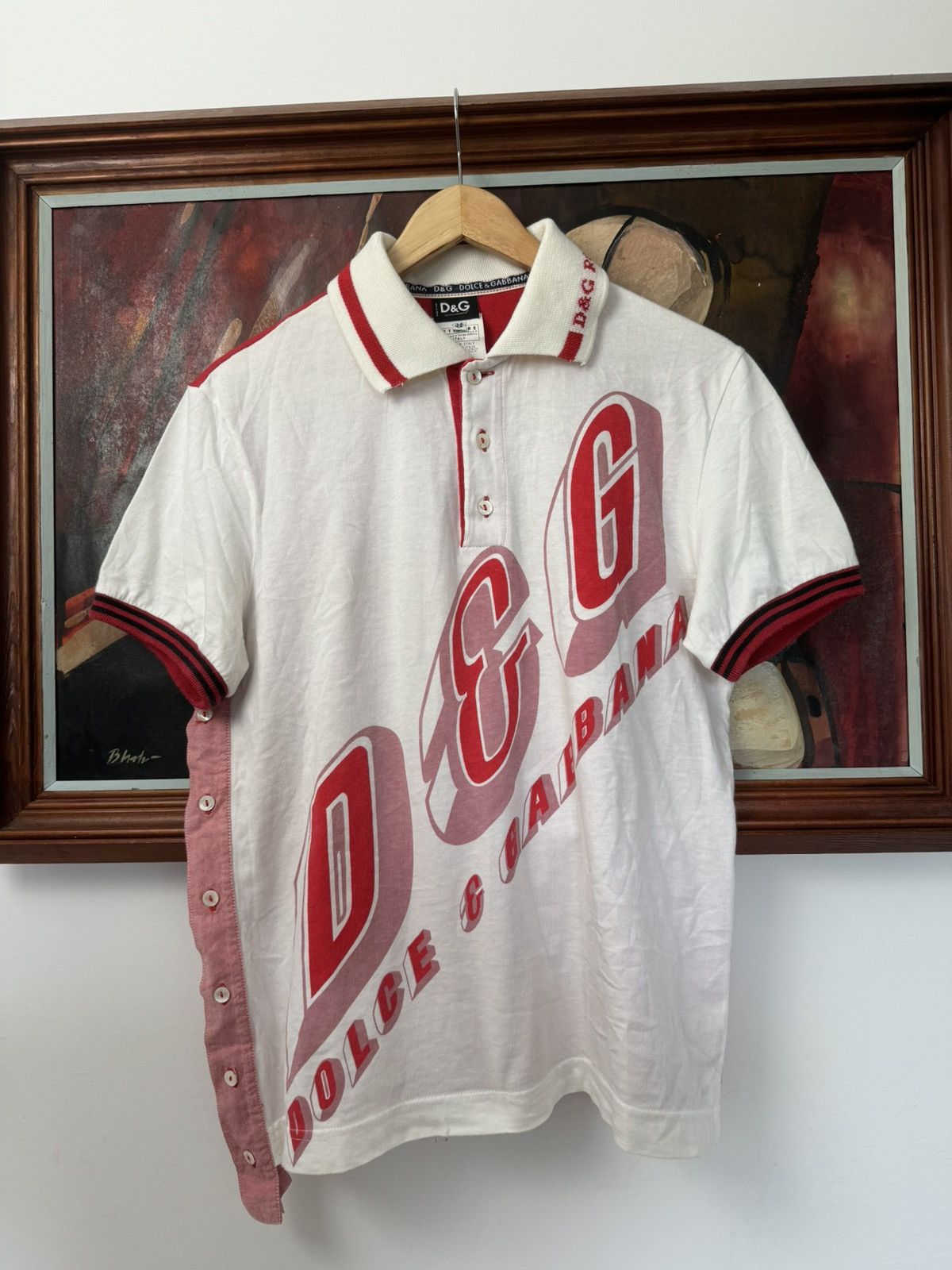 Dolce & Gabbana × Vintage Dolce&Gabbana Polo D&G Rock My