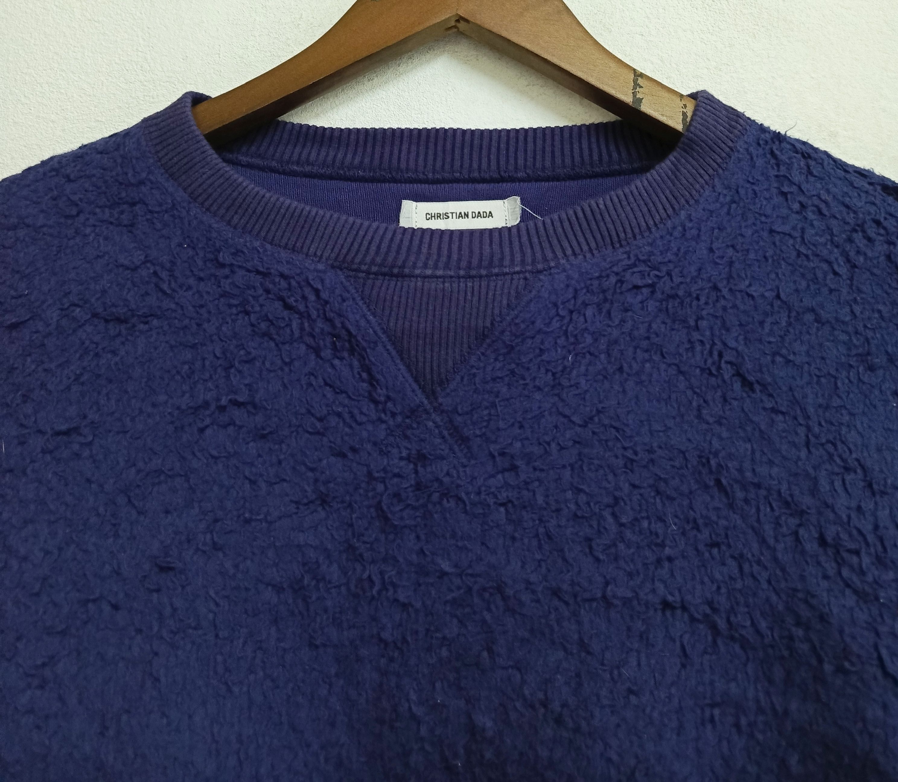 Christian Dada × Japanese Brand Christian Dada Fleece Sweater Size XS / US 0-2 / IT 36-38 - 2 Thumbnail
