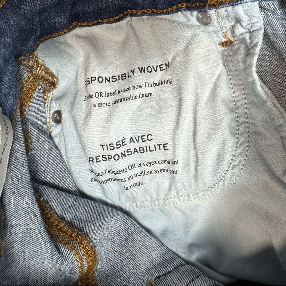 Frame FRAME Le Crop Mini High Rise Bootcut Jeans in Mermaid Size Size 28" / US 6 / IT 42 - 9 Thumbnail