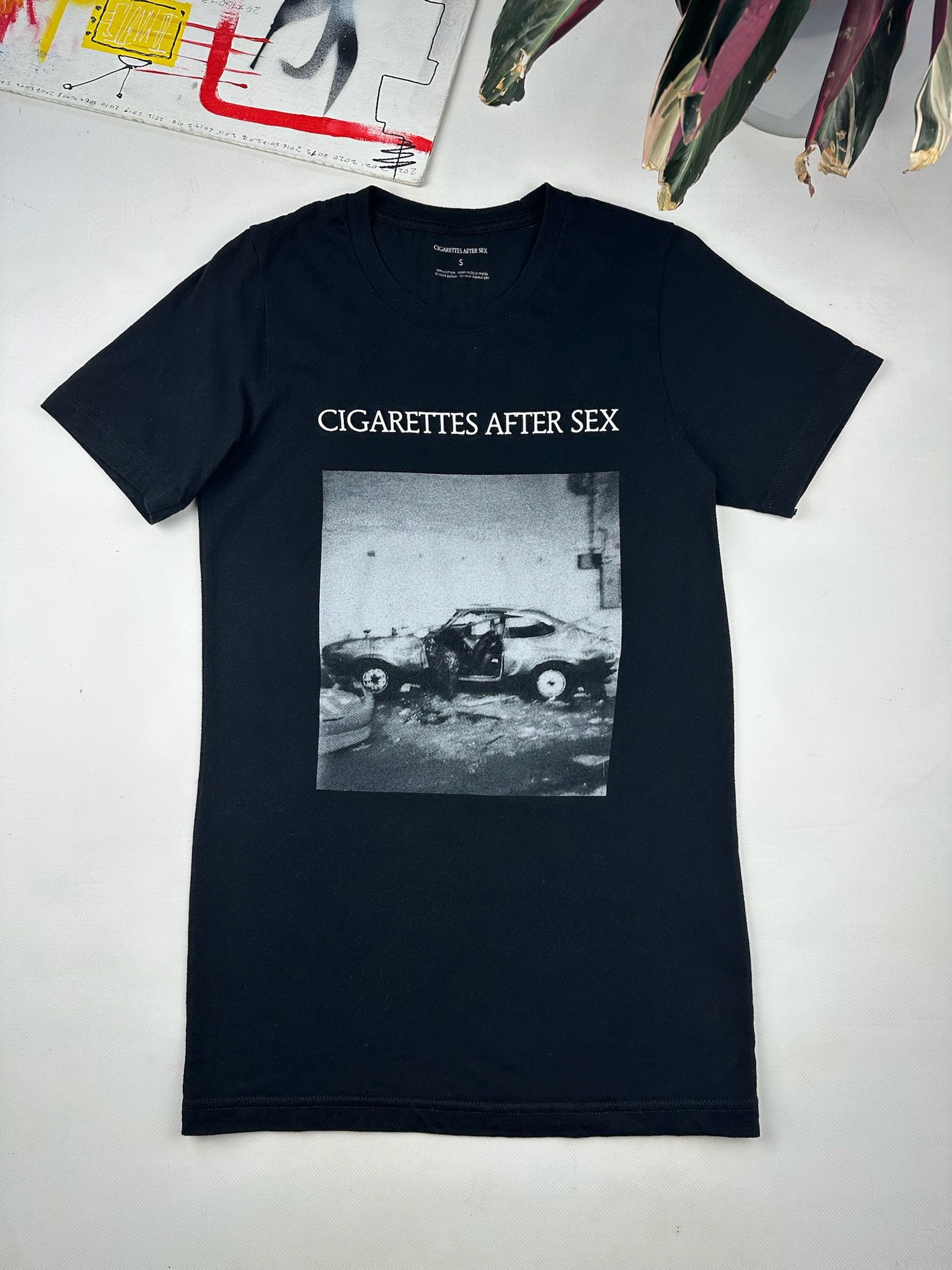cigarettes after sex band shirt Concert Collection: SIZE XL Wash cold Band Tees Cigarettes After Sex