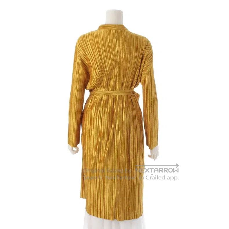 Issey Miyake Issey Miyake Gold Coat Size M / US 6-8 / IT 42-44 - 3 Thumbnail