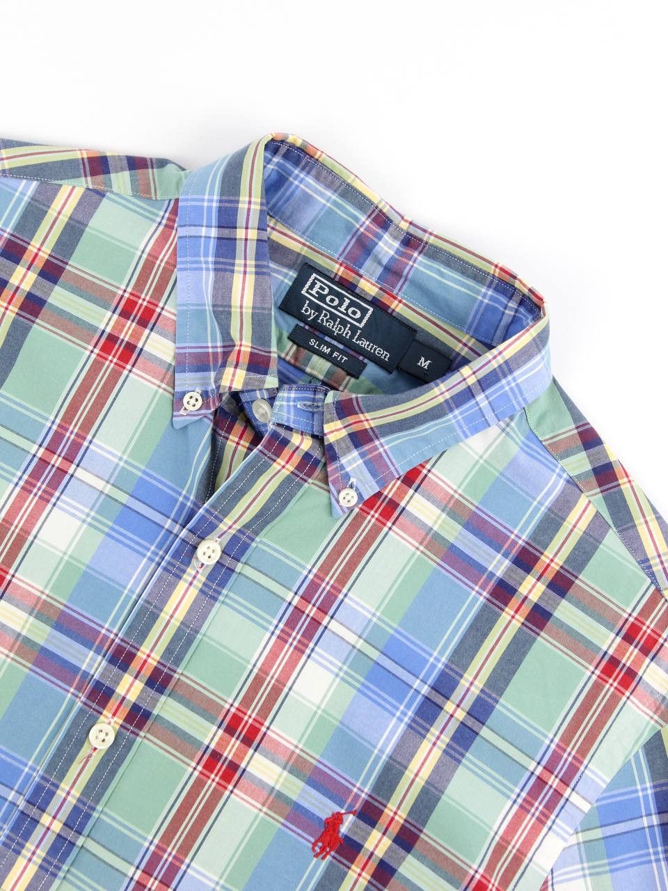 Polo Ralph Lauren POLO RALPH LAUREN Checkered Slim Shirt Size US M / EU 48-50 / 2 - 7 Thumbnail