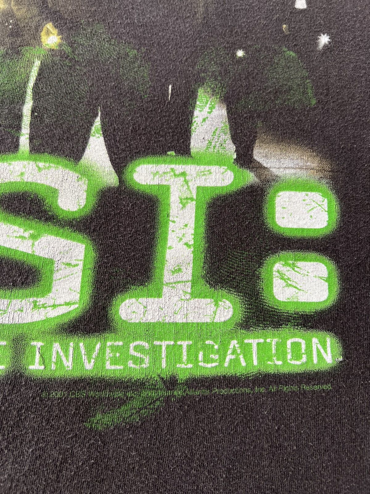 Vintage Vintage 2001 CSI Crime Scene Investigation TV Show Movie Tee Size US L / EU 52-54 / 3 - 16 Thumbnail