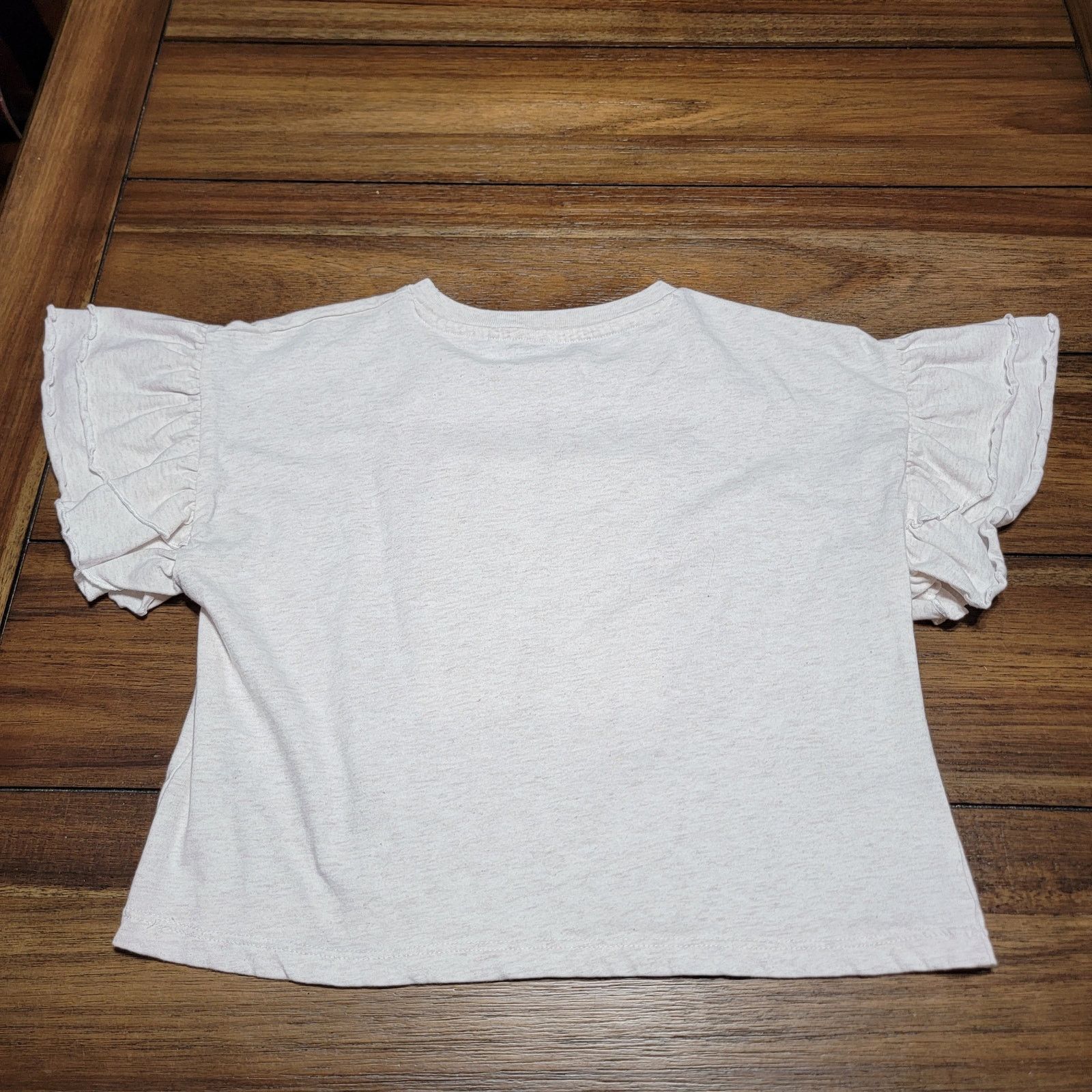 Jessica Simpson Jessica Simpson Crop Tee w/ Flare Sleeves "Take It Easy" -XS Size XS / US 0-2 / IT 36-38 - 4 Thumbnail