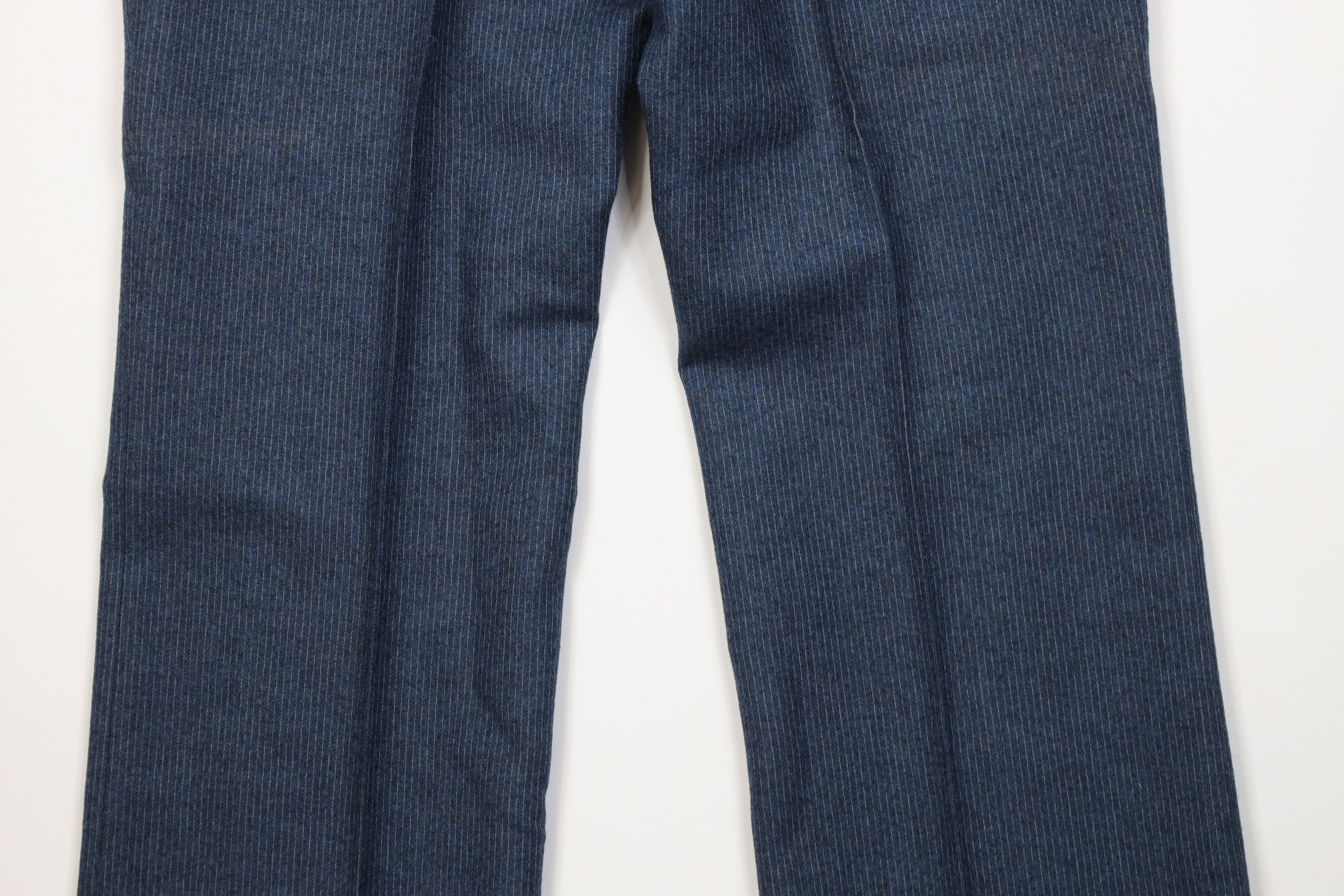 Vintage Vintage 70s Streetwear Wool Flannel Knit Wide Leg Pants USA Size US 32 / EU 48 - 9 Thumbnail