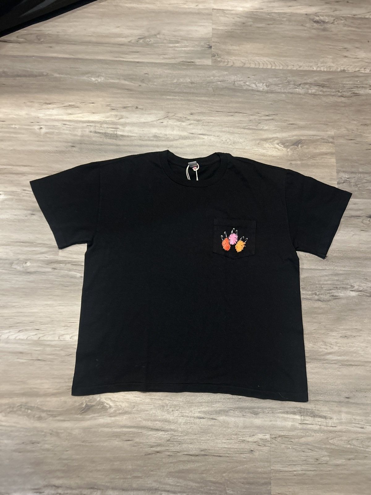 トップス MattyBoy ANTI PROMO T-shirt Matty Boy Anti Promo Logo Pocket Short Sleeve Tee Shirt White Multi