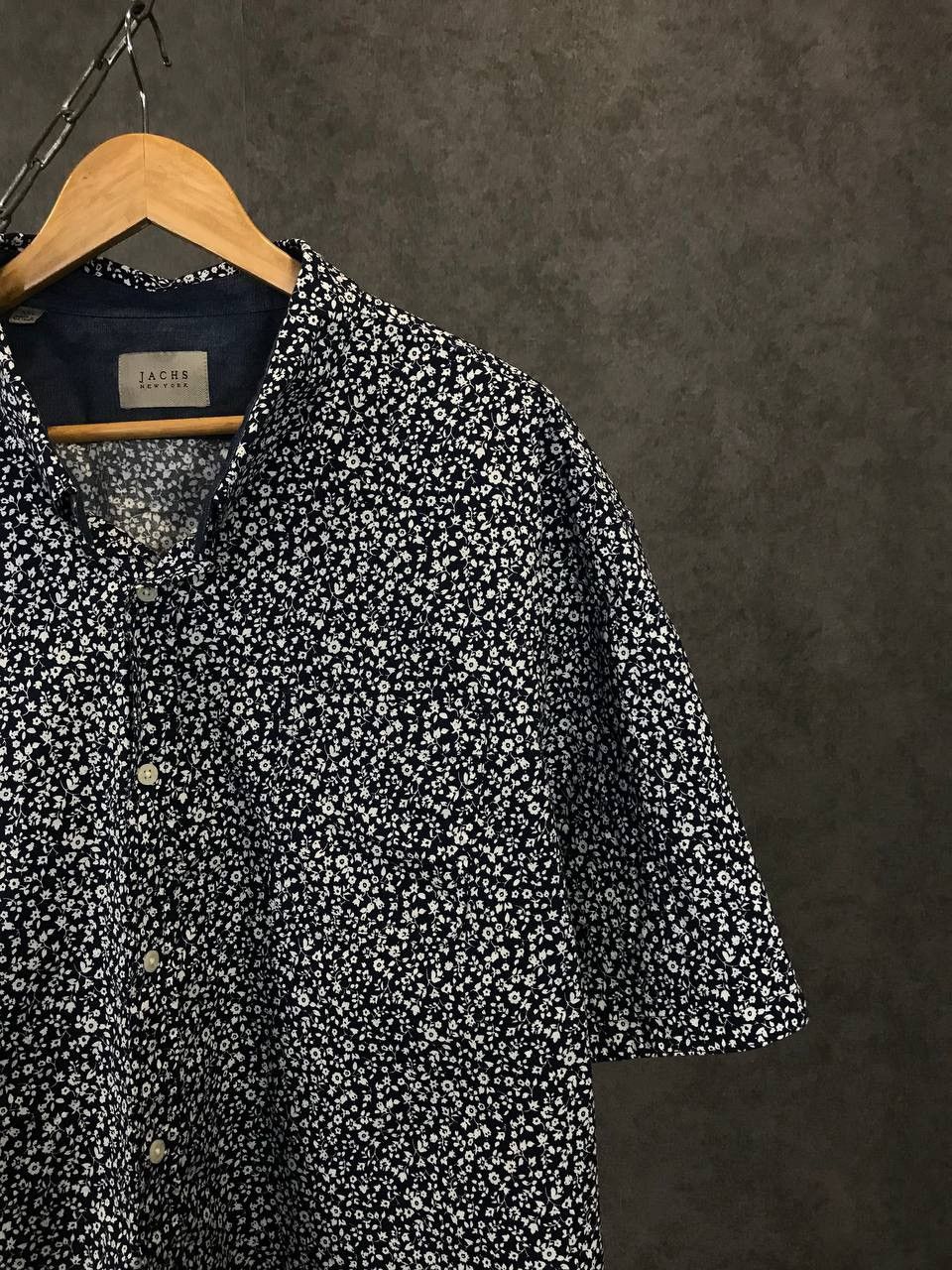 Designer Jachs New York art crazy Hawaiian shirt Size US XXL / EU 58 / 5 - 2 Thumbnail