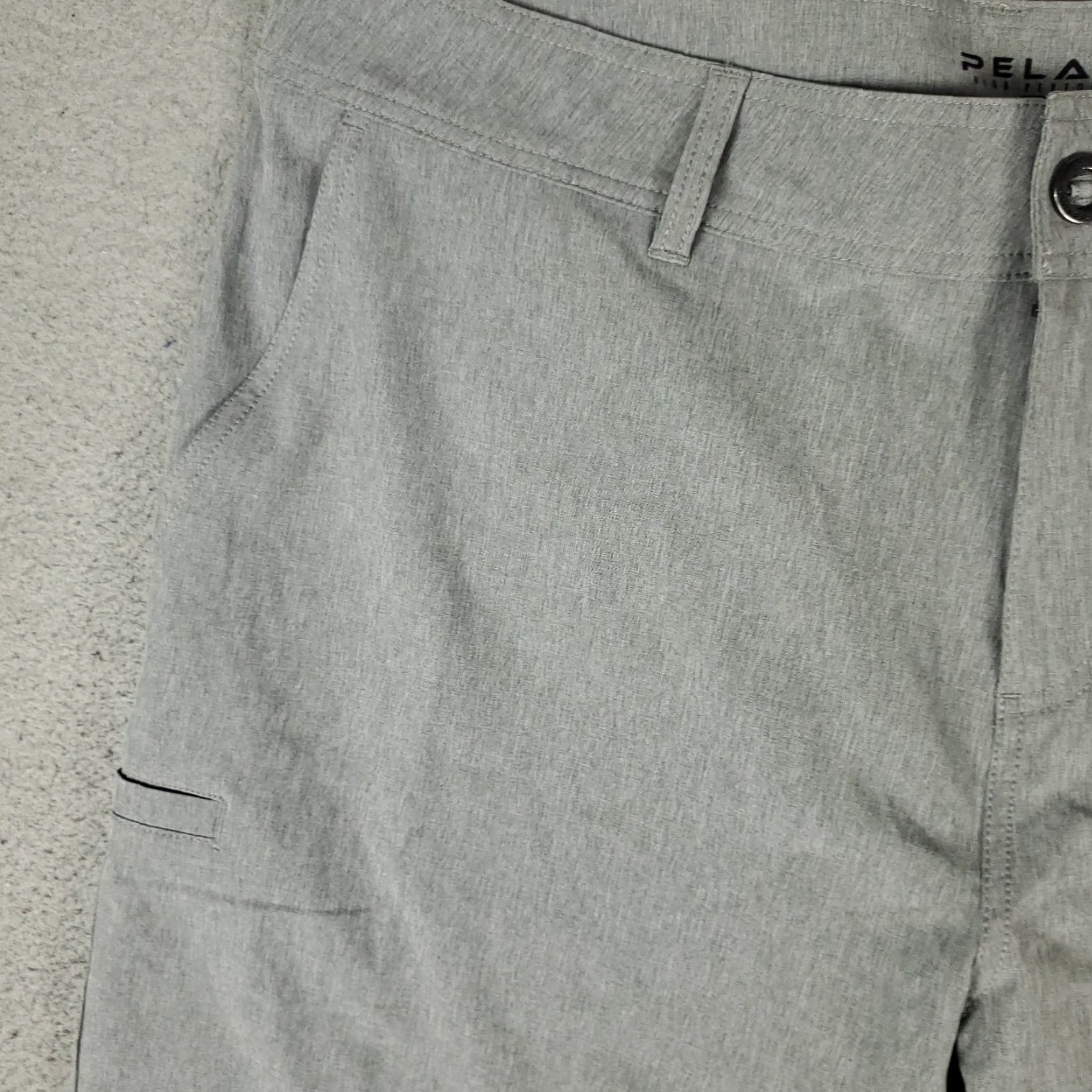 Vintage Pelagic Shorts Mens 40 Gray Hybrid Casual Slash Pockets Chino Size US 40 / EU 56 - 2 Thumbnail