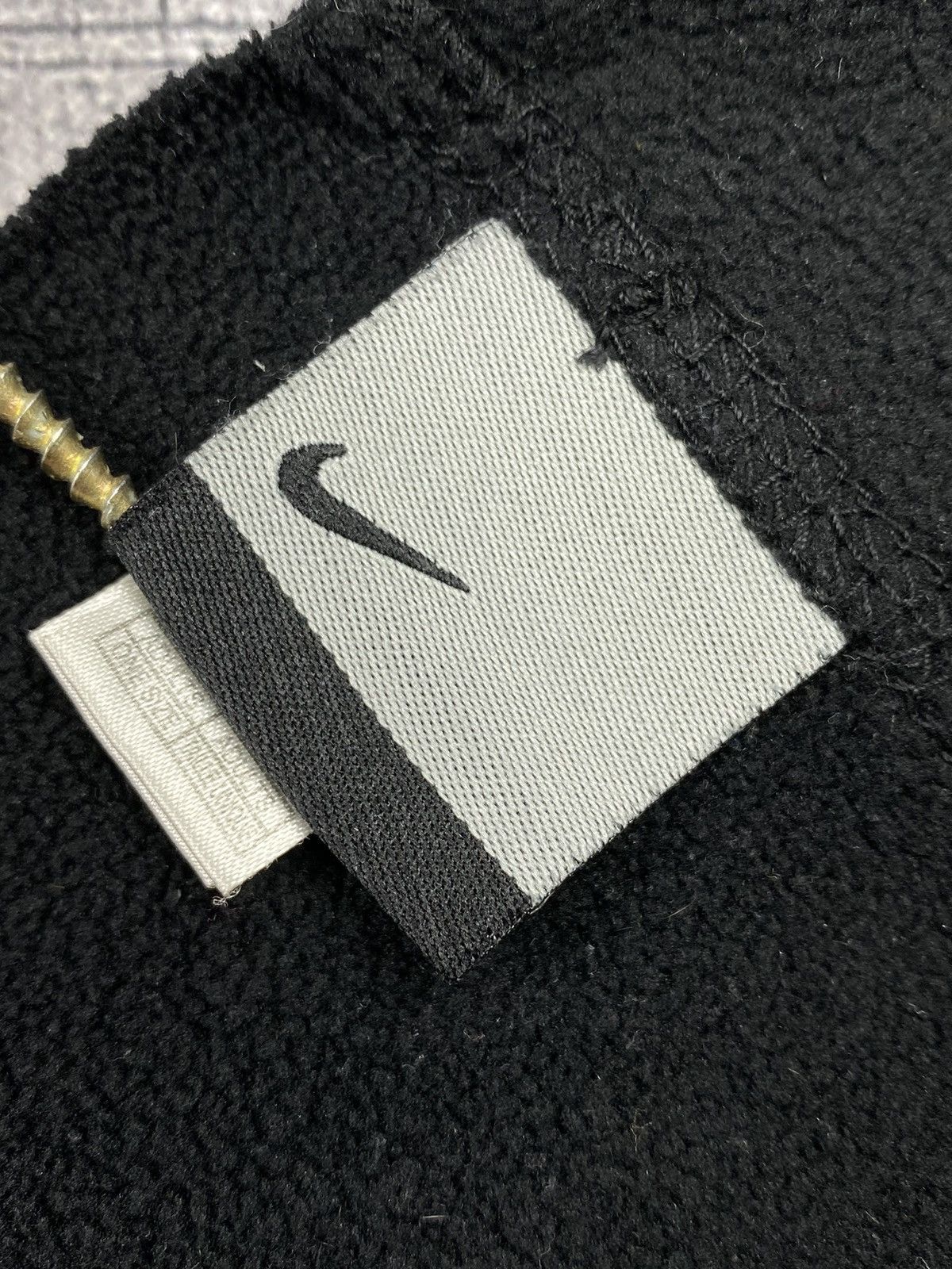 Nike × Nike ACG × Vintage Vintage 00s Nike Air Max Drill y2k Fleece Scarf Size ONE SIZE - 5 Thumbnail