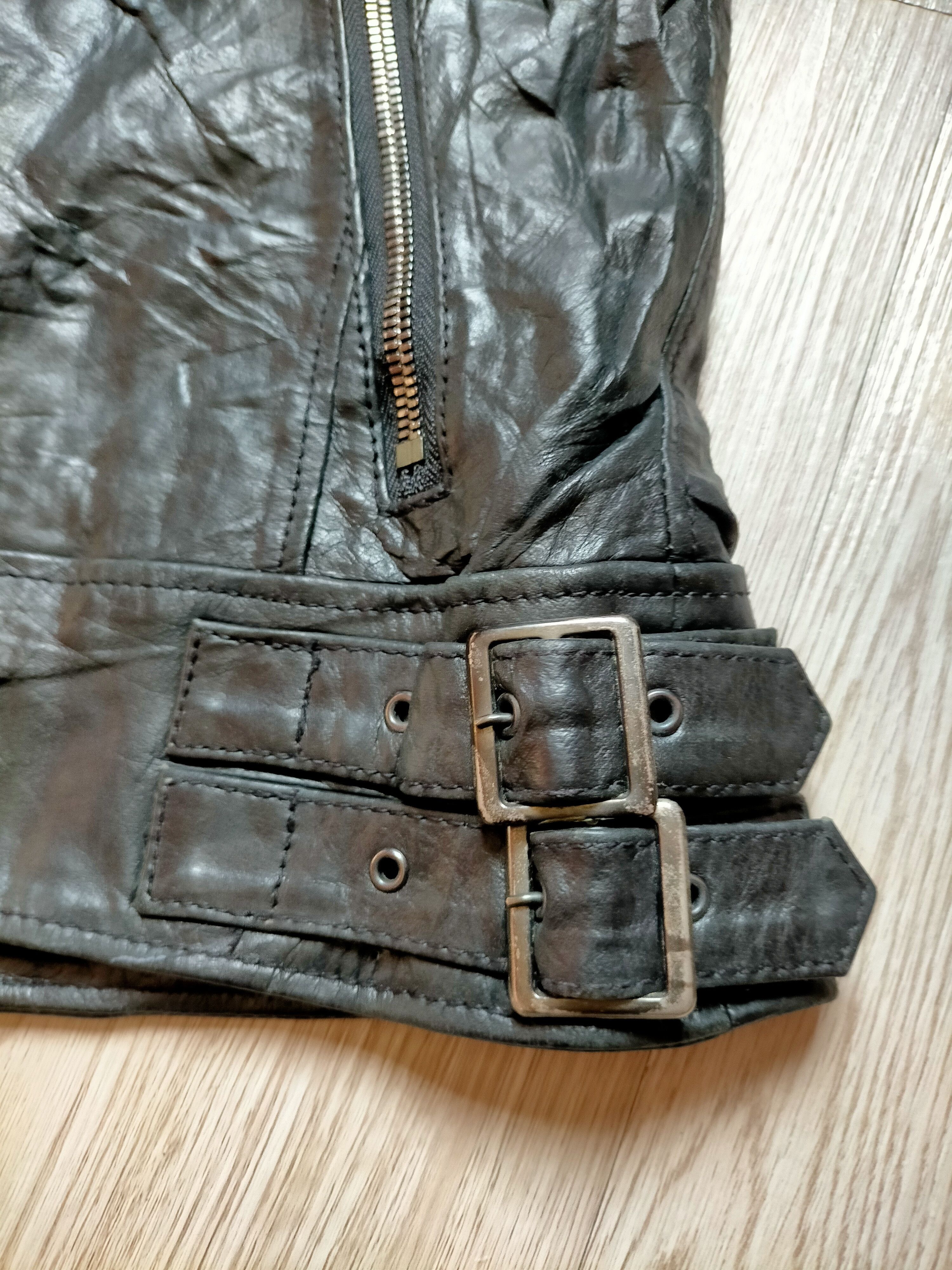 Tete Homme Tete Homme Issey Miyake Vintage Leather Ramones Jacket Size US M / EU 48-50 / 2 - 10 Thumbnail