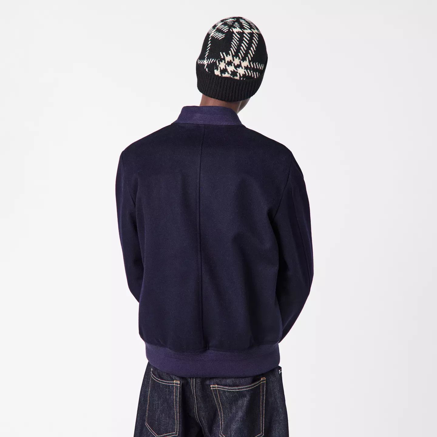 Burberry o1g2r1mq0426 Structured Bomber Jacket in Navy Size US M / EU 48-50 / 2 - 4 Thumbnail
