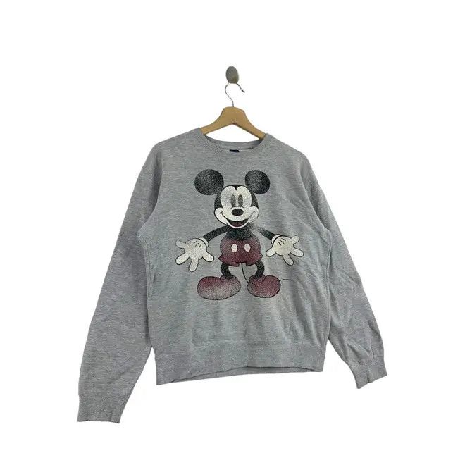 Disney Vintage DISNEY MICKEY MOUSE Smiley Peace Sweatshirt Sweater Size M / US 6-8 / IT 42-44 - 5 Thumbnail
