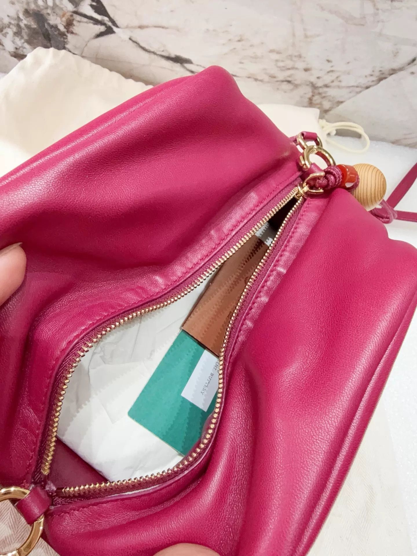 Loro Piana Loro Piana Cloud Puff Bag Sheepskin Size ONE SIZE - 5 Thumbnail