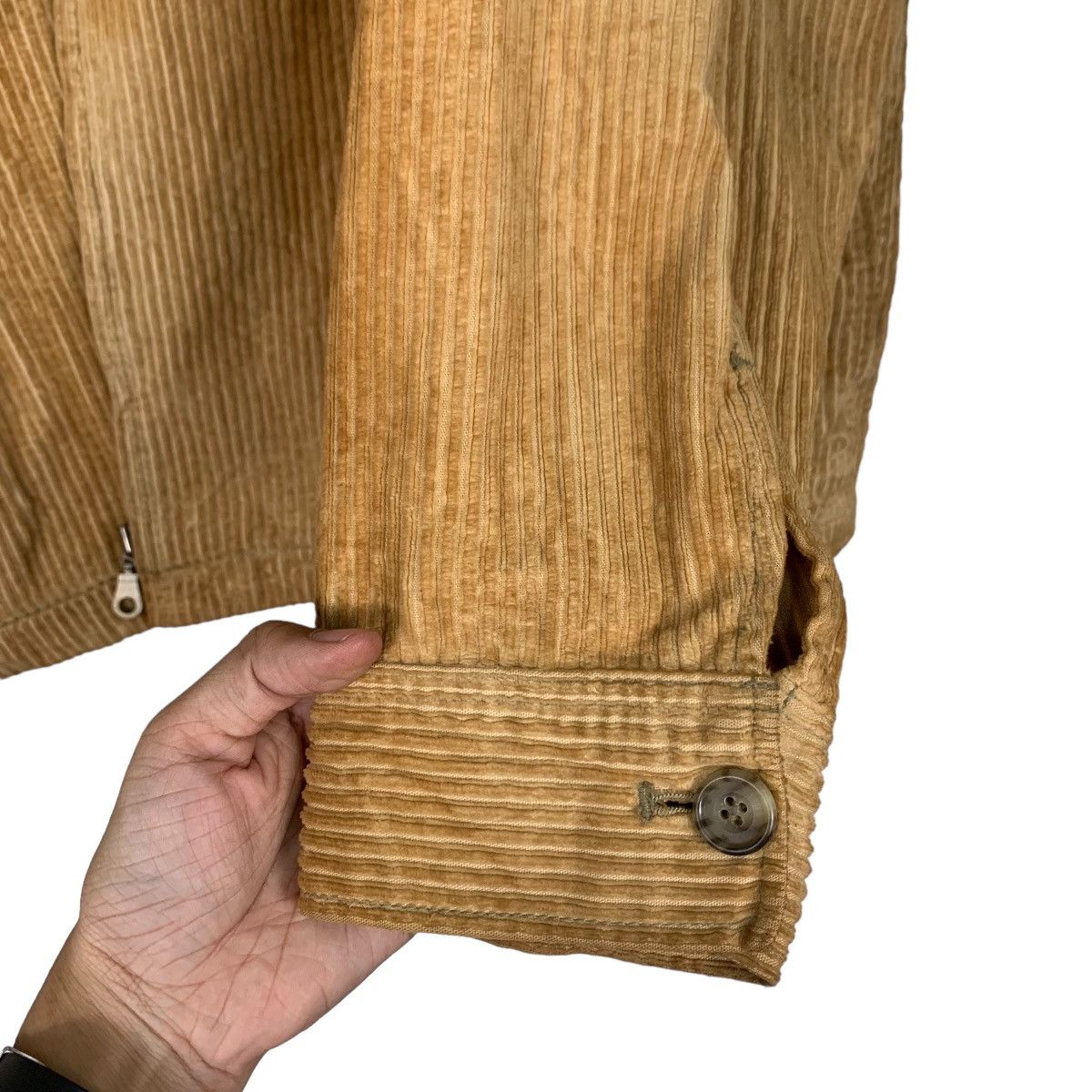 Vintage BOARD WEAR Trashed Rusty Corduroy Jacket #0955-C42 Size US L / EU 52-54 / 3 - 8 Thumbnail