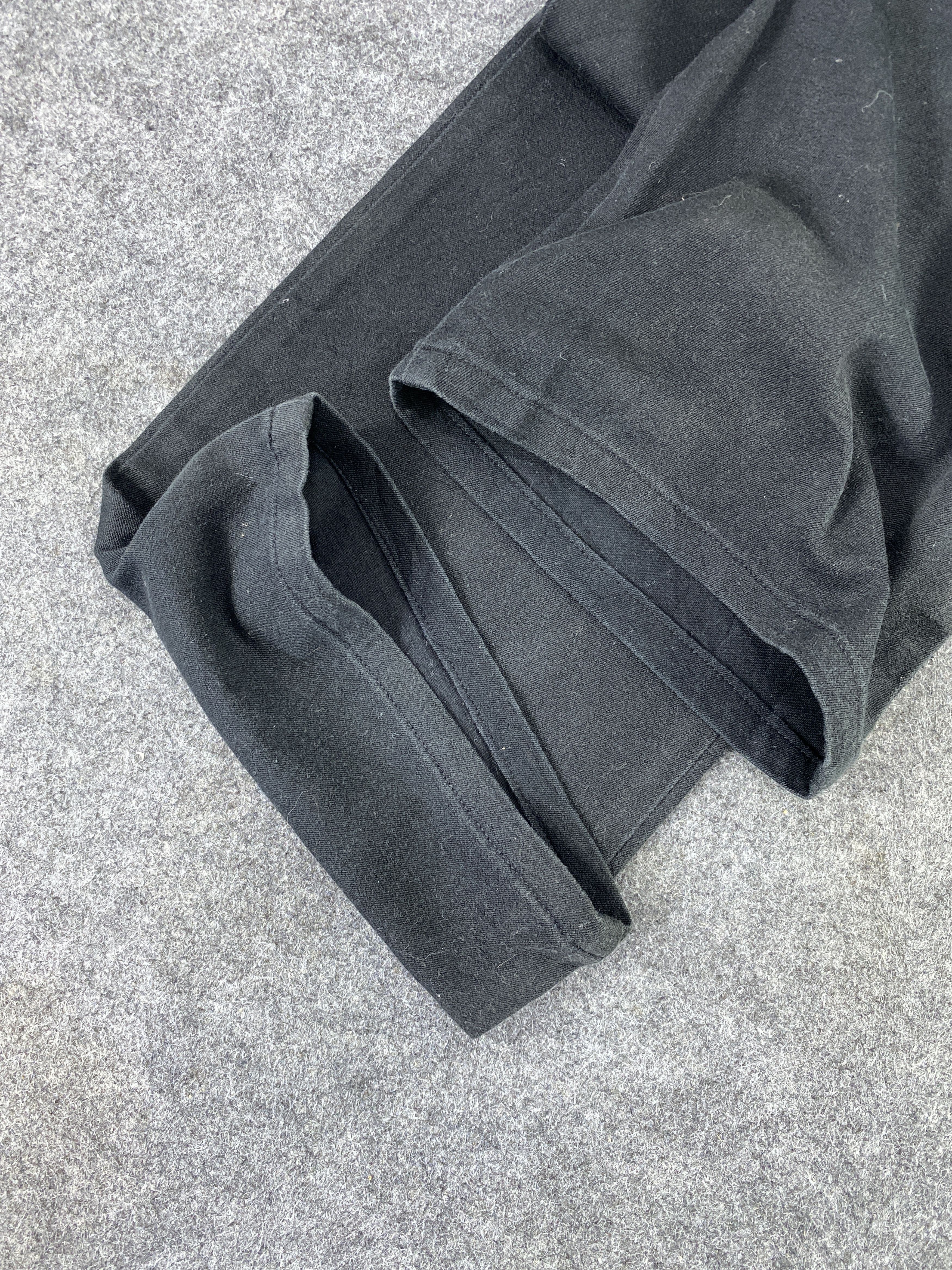 Japanese Brand Hopkins Black Pants - J1104 Size 26" / US 2 / IT 38 - 11 Thumbnail