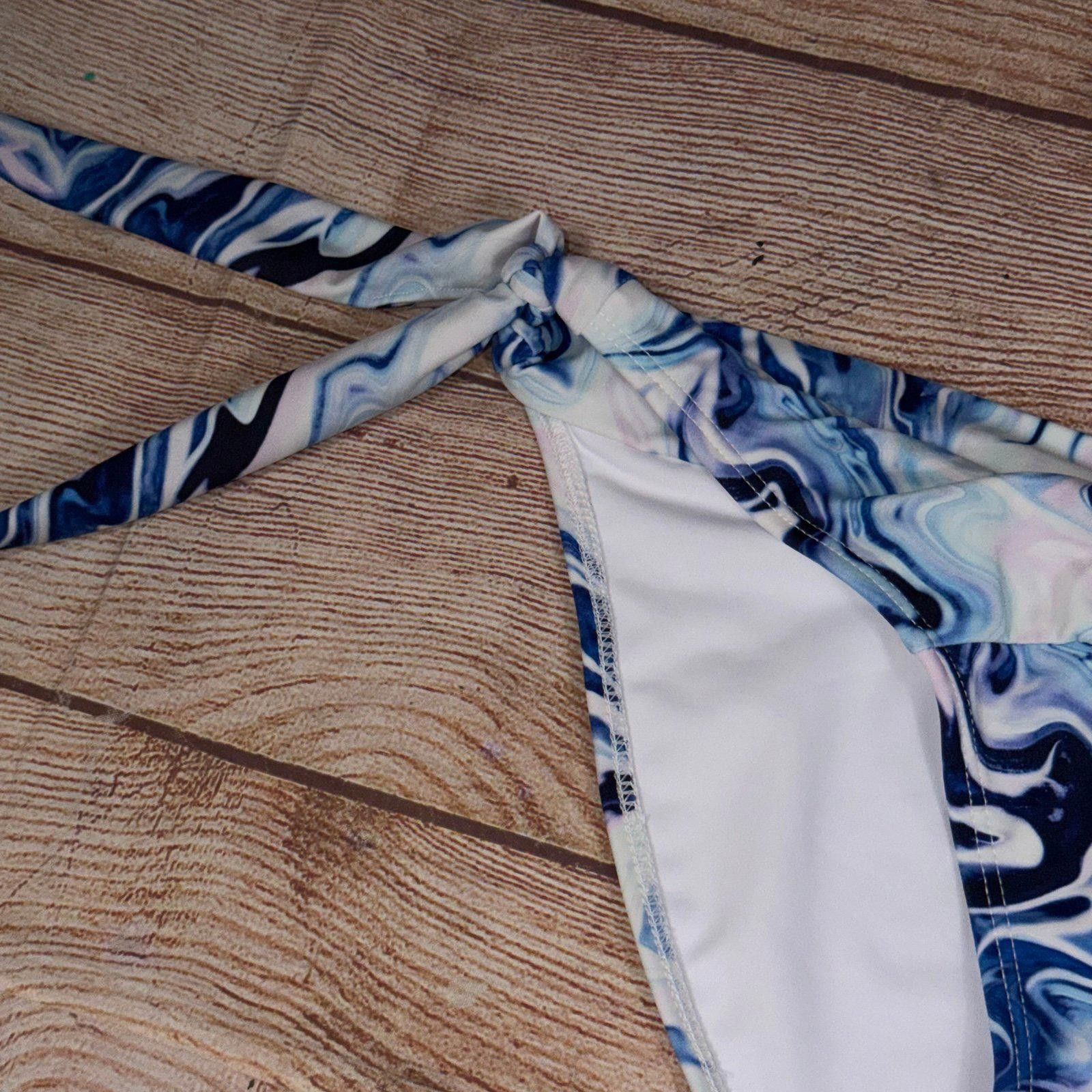 Other Sports Illustrated Swim Large Bikini Bottom - Marble Print Size ONE SIZE - 2 Thumbnail