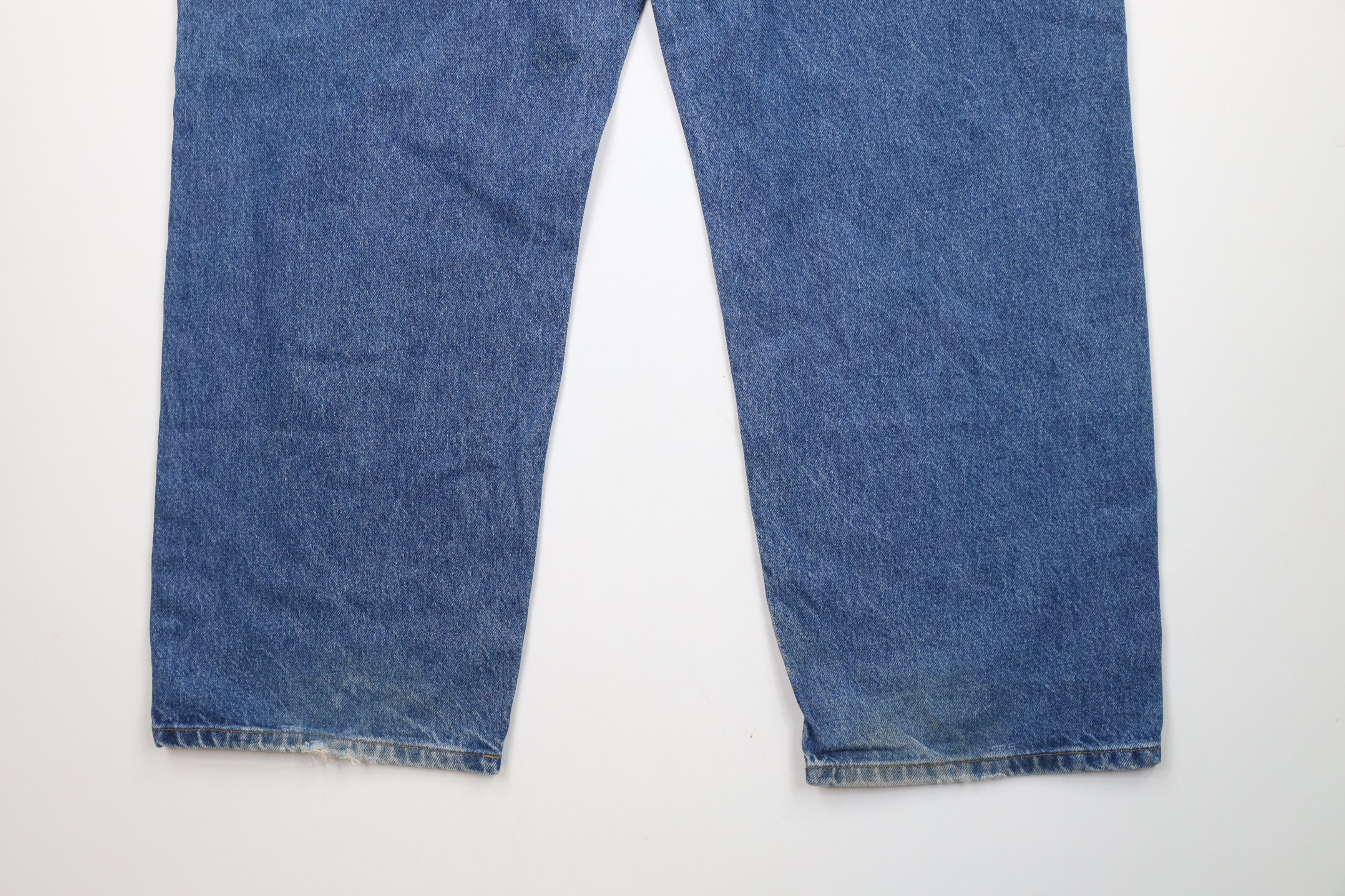Carhartt × Vintage Vintage Carhartt Loose Fit Wide Leg Denim Jeans Blue Cotton Size US 42 / EU 58 - 14 Thumbnail