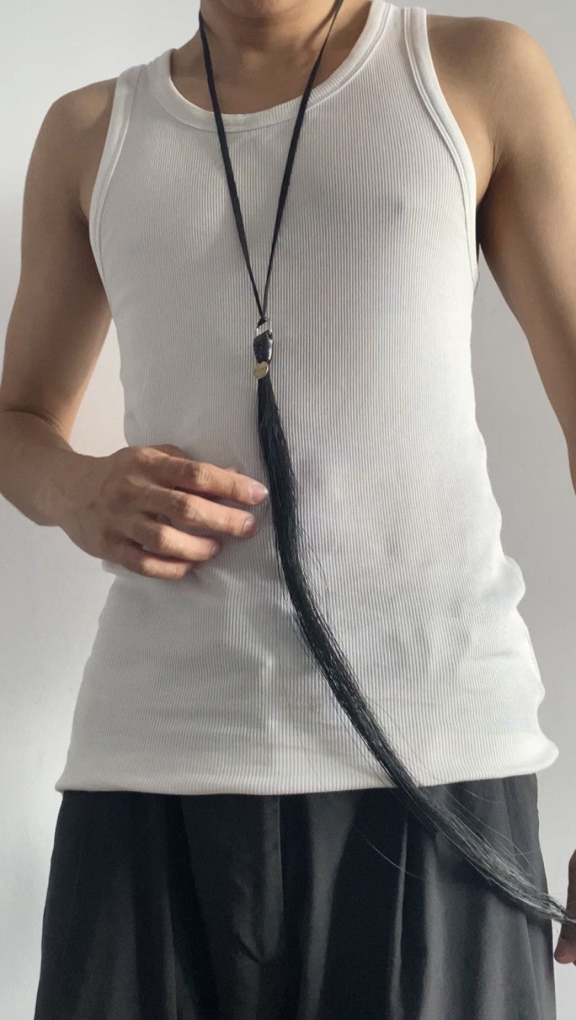 Ann Demeulemeester FW11 Ann Demuelemeester horse hair necklace Size ONE SIZE - 4 Thumbnail