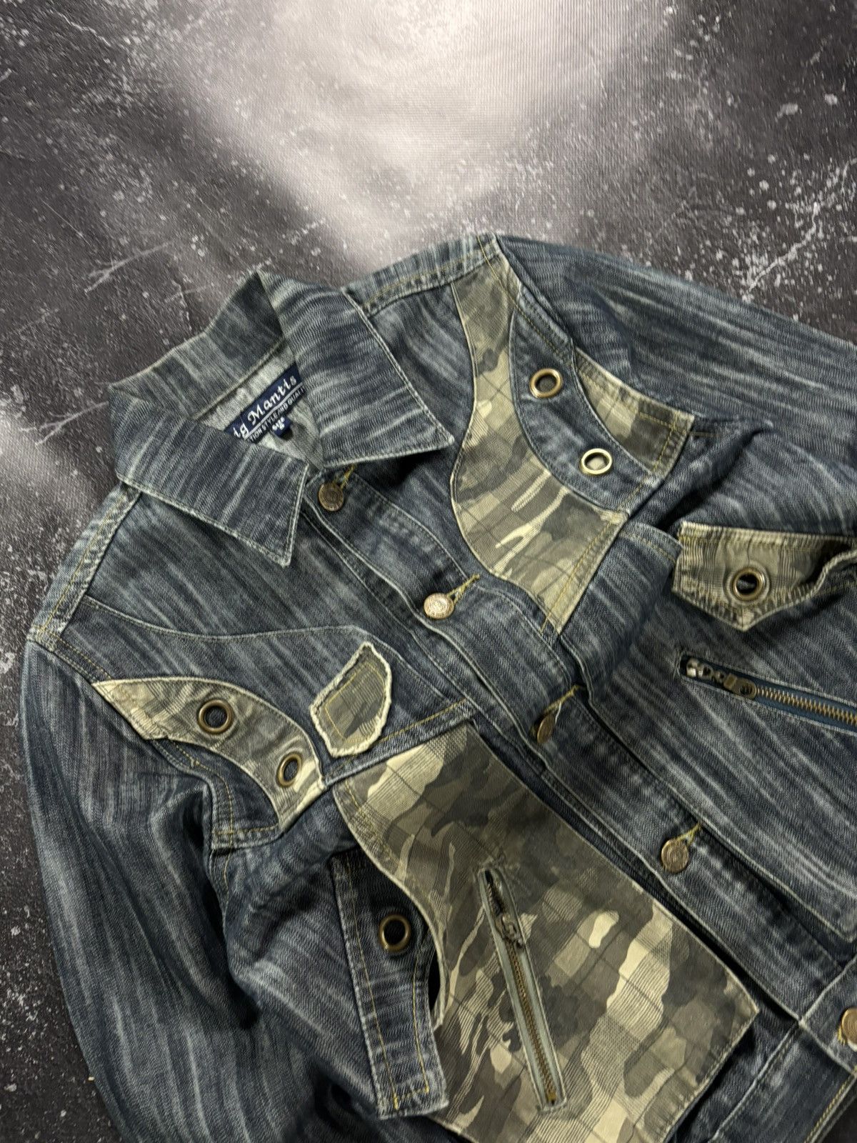 Vintage Avant-garde Jeans jacket Size S / US 4 / IT 40 - 8 Thumbnail
