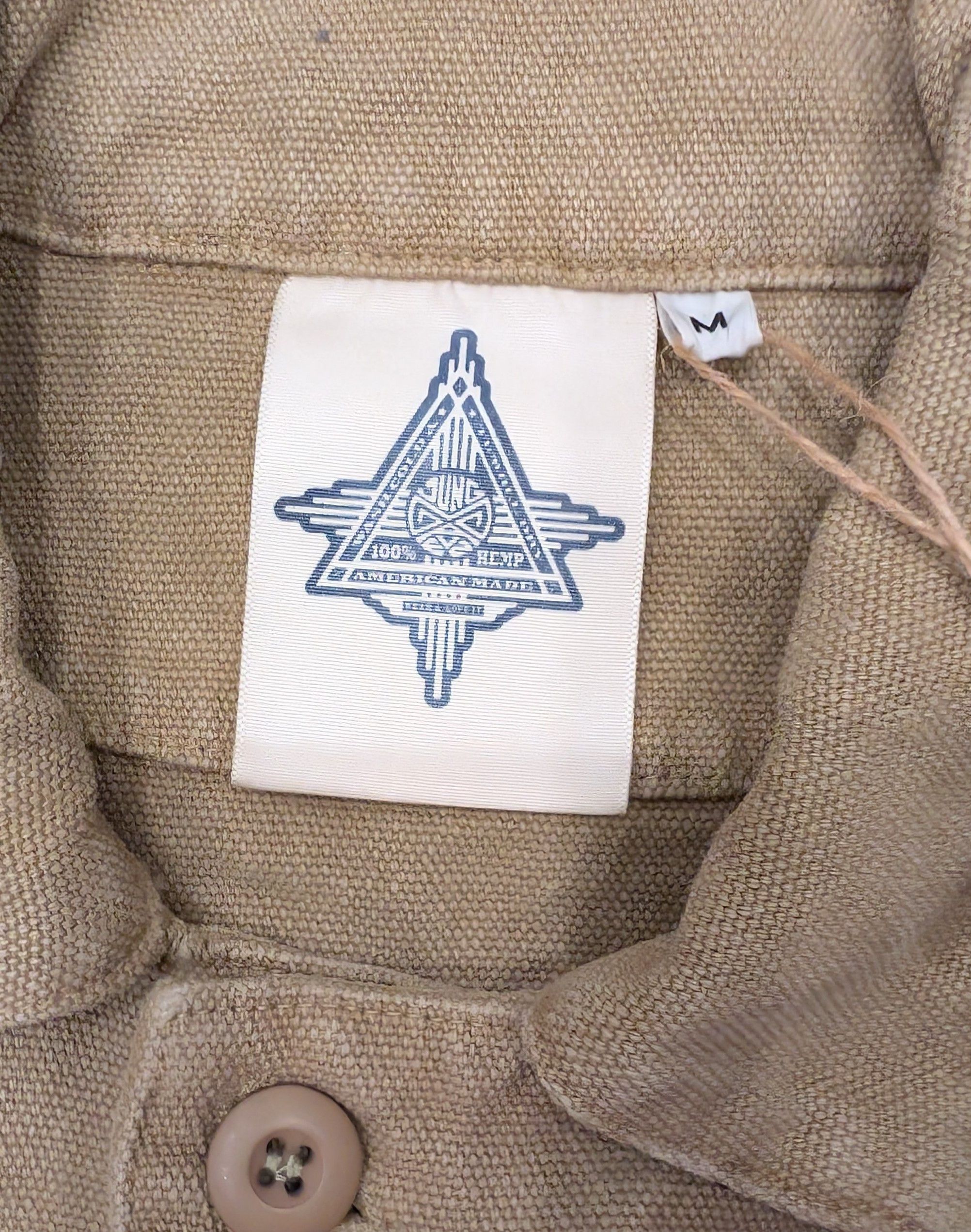 Jungmaven NWT Jungmaven Tamarack Jacket Desert Khaki 100% Hemp Canvas Size US M / EU 48-50 / 2 - 2 Thumbnail