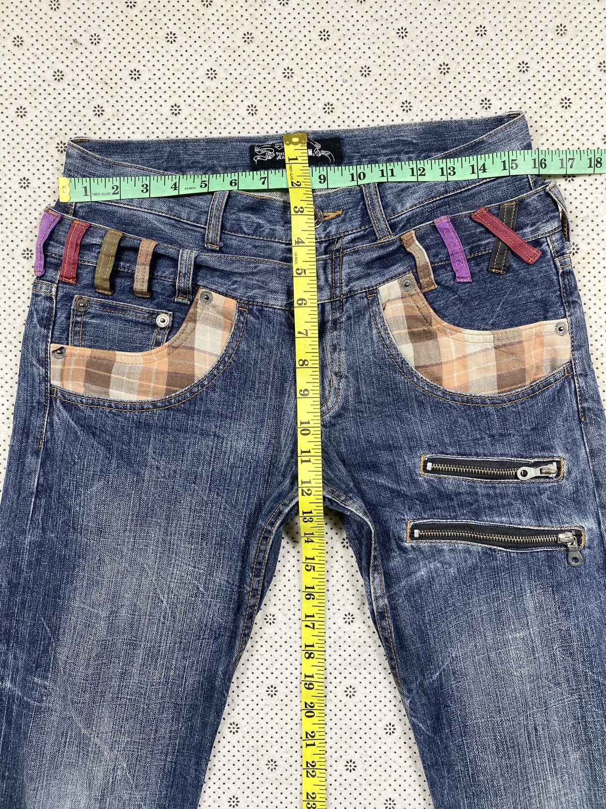 Hysteric Glamour Double Waist Light Jeans By Oririn Denim Size US 32 / EU 48 - 3 Thumbnail