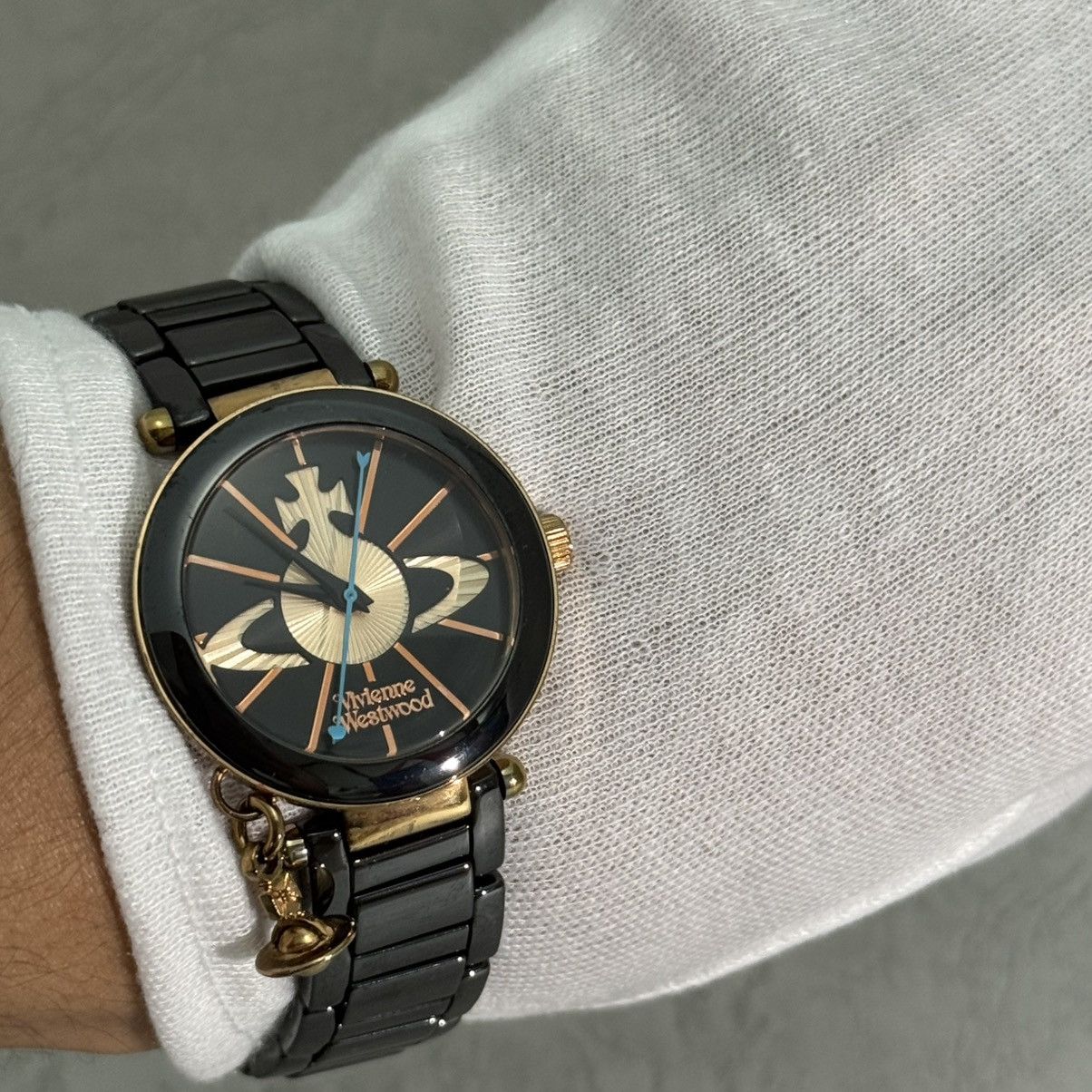 Vivienne Westwood Vivienne westwood Black Orb Belt Watch Size ONE SIZE - 2 Thumbnail