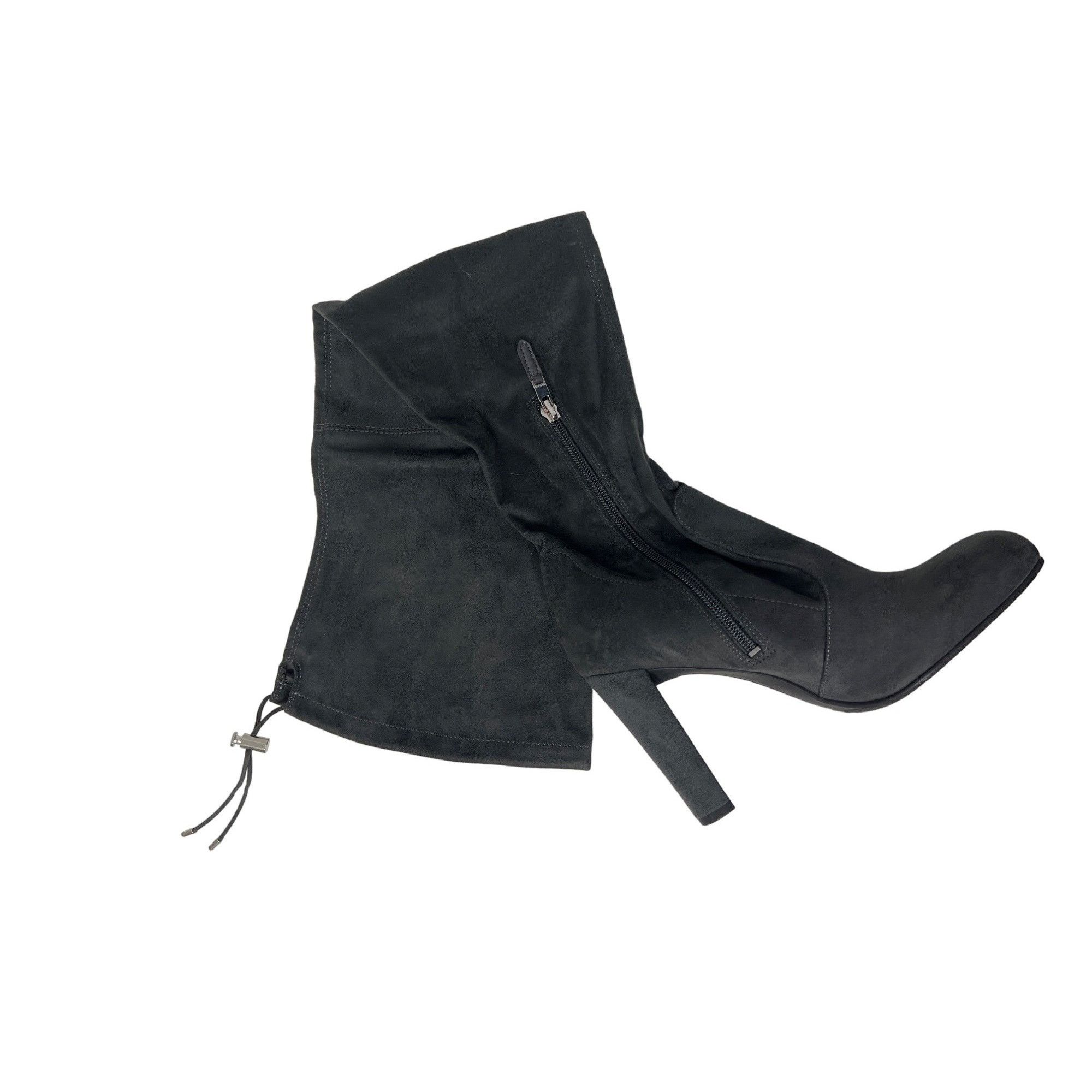 Sam Edelman Sam Edelman Kent Charcoal Grey Suede Over-The-Knee Boots Size US 8 / IT 38 - 7 Thumbnail