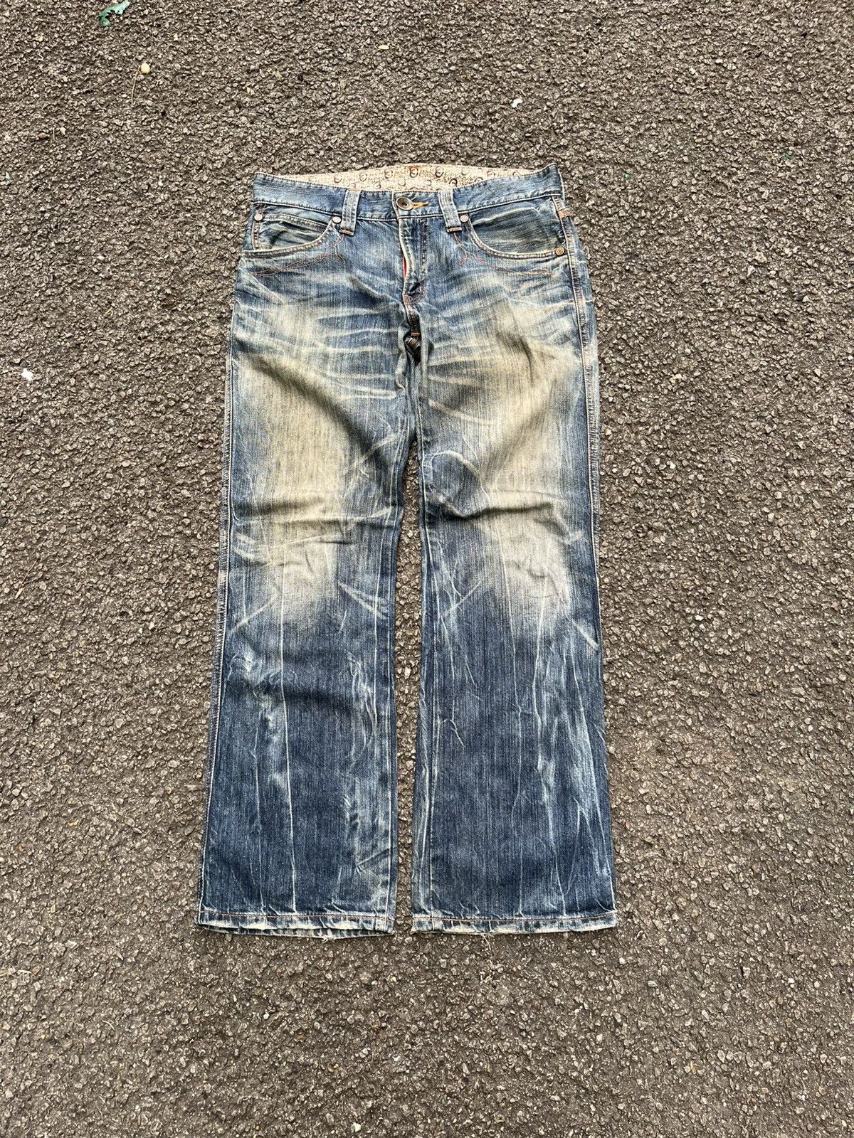 Hysteric Glamour Vintage Edwin 503 Rusty Faded Distressed Denim Jean Pants Size US 32 / EU 48 - 1 Thumbnail
