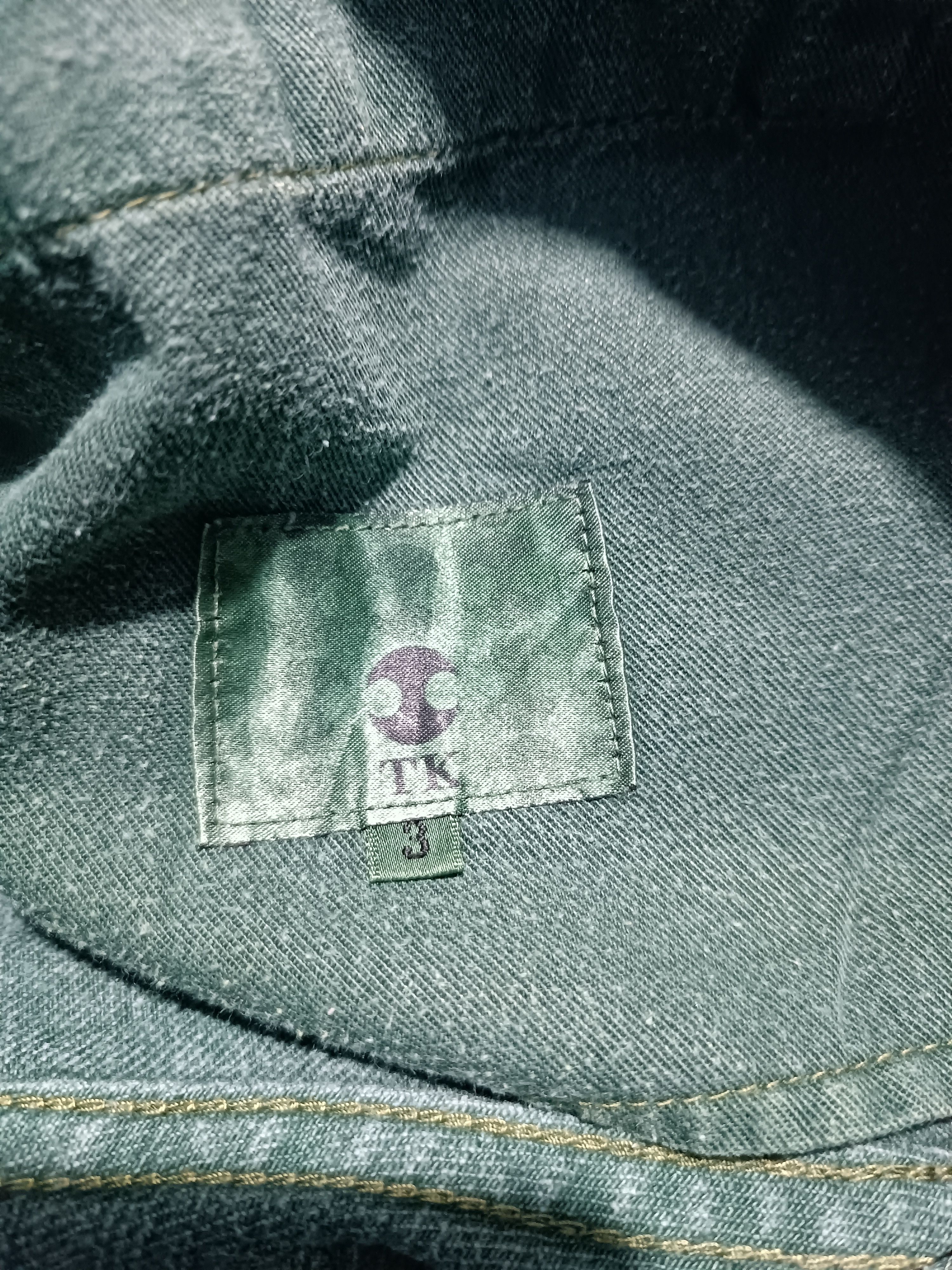 Takeo Kikuchi Takeo Kikuchi Green Cast Slim Denim Jeans Japan Size US 32 / EU 48 - 6 Thumbnail