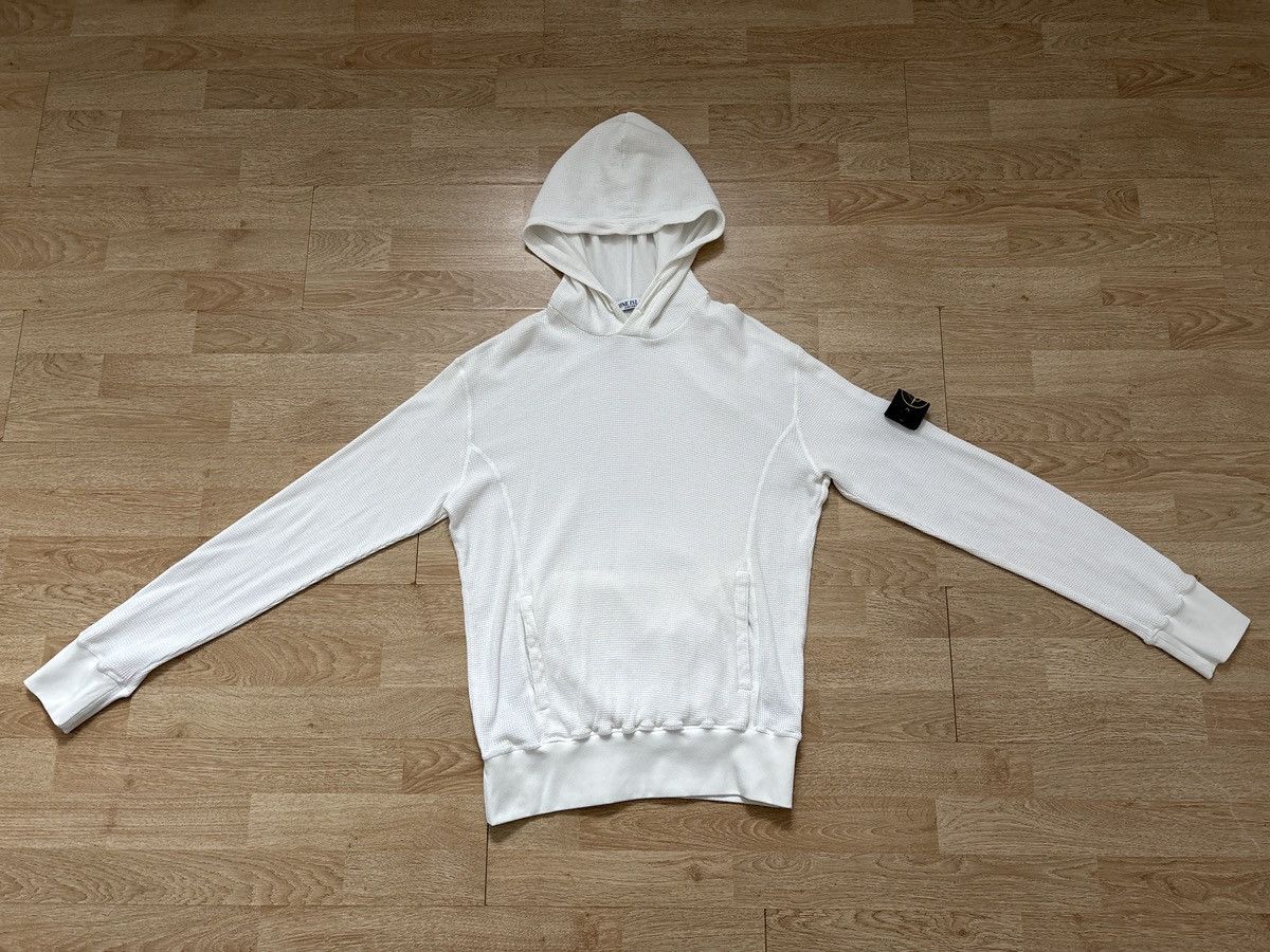 Stone Island Stone Island White Hoodie Medium Size US M / EU 48-50 / 2 - 2 Thumbnail