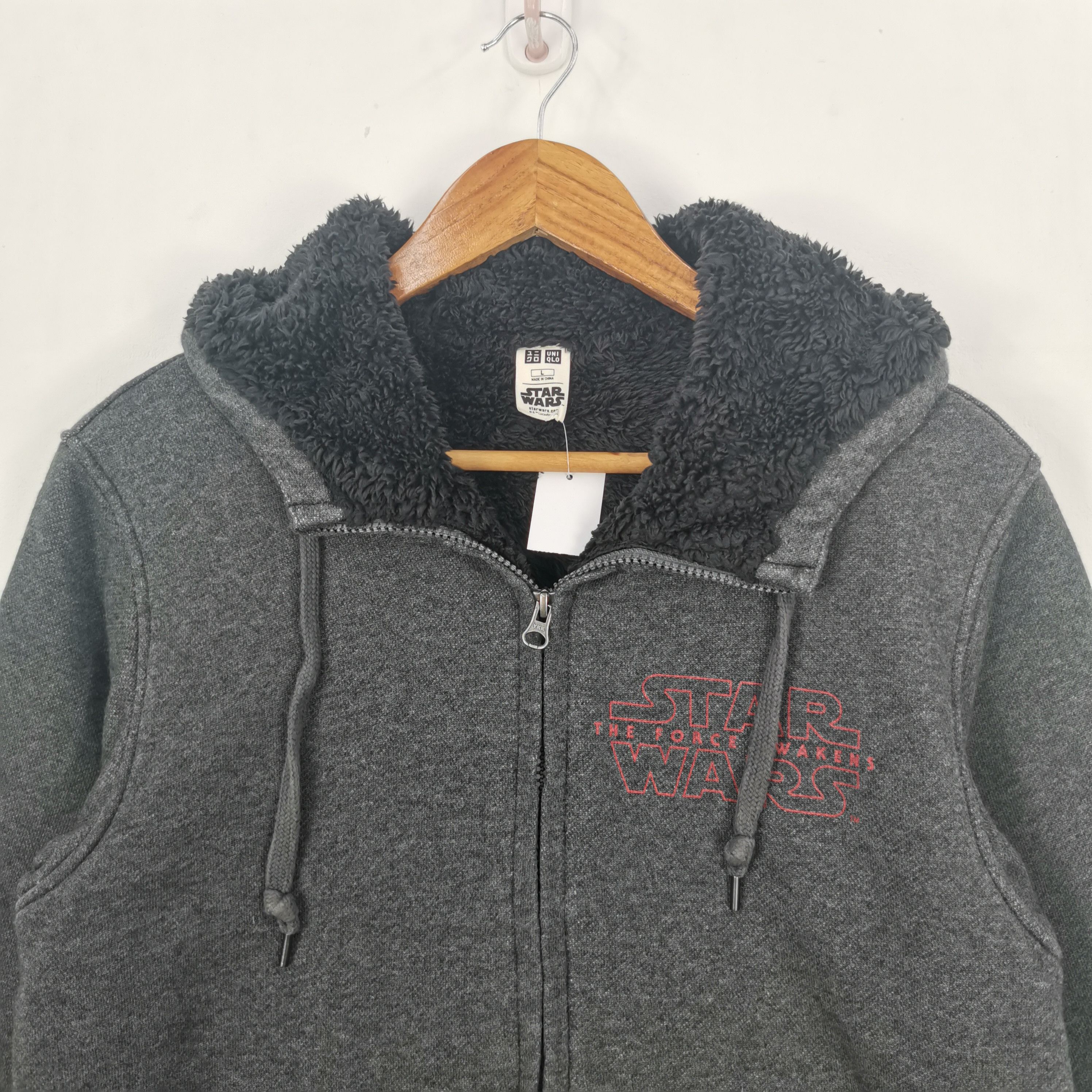 Star Wars × Vintage Star Wars Sweatshirt Hoodie Cartoon Movie Zipper Sweater Size US M / EU 48-50 / 2 - 6 Thumbnail