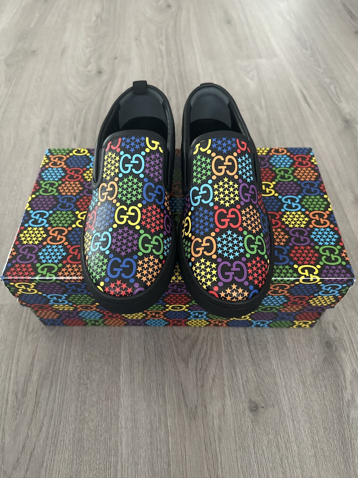 Gucci Gucci Psychedelic Slip On Size US 8 / EU 41 - 2 Thumbnail