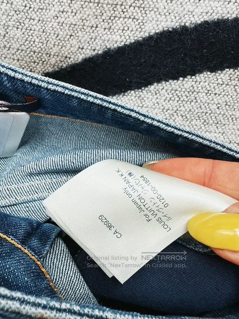 Louis Vuitton Louis Vuitton Blue Denim Shorts Size 33" - 8 Thumbnail