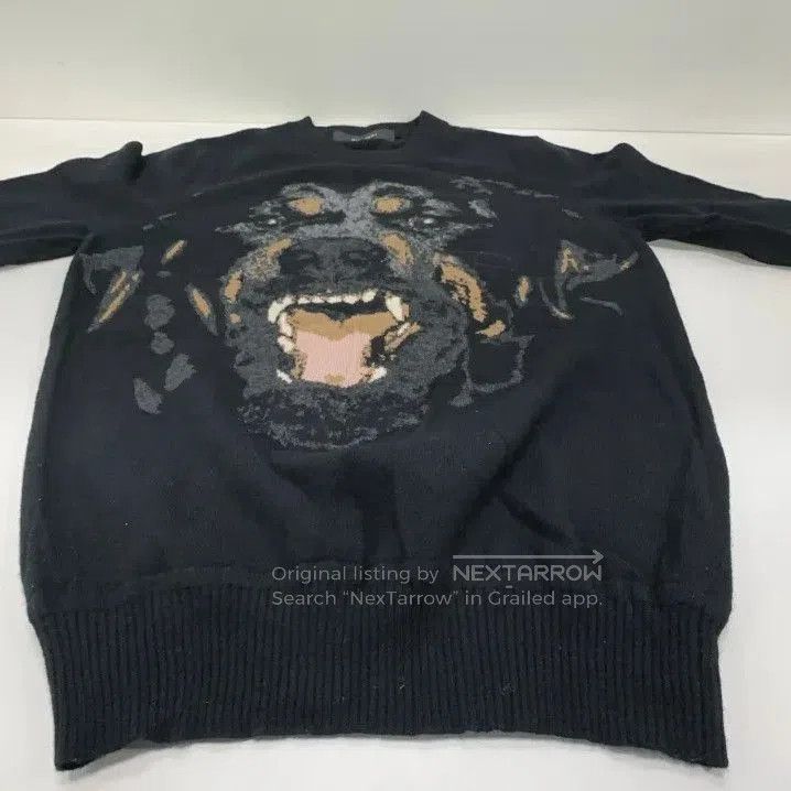 Givenchy Givenchy Doberman Intarsia Long-Sleeve Knit Sweater. Size US XS / EU 42 / 0 - 6 Thumbnail