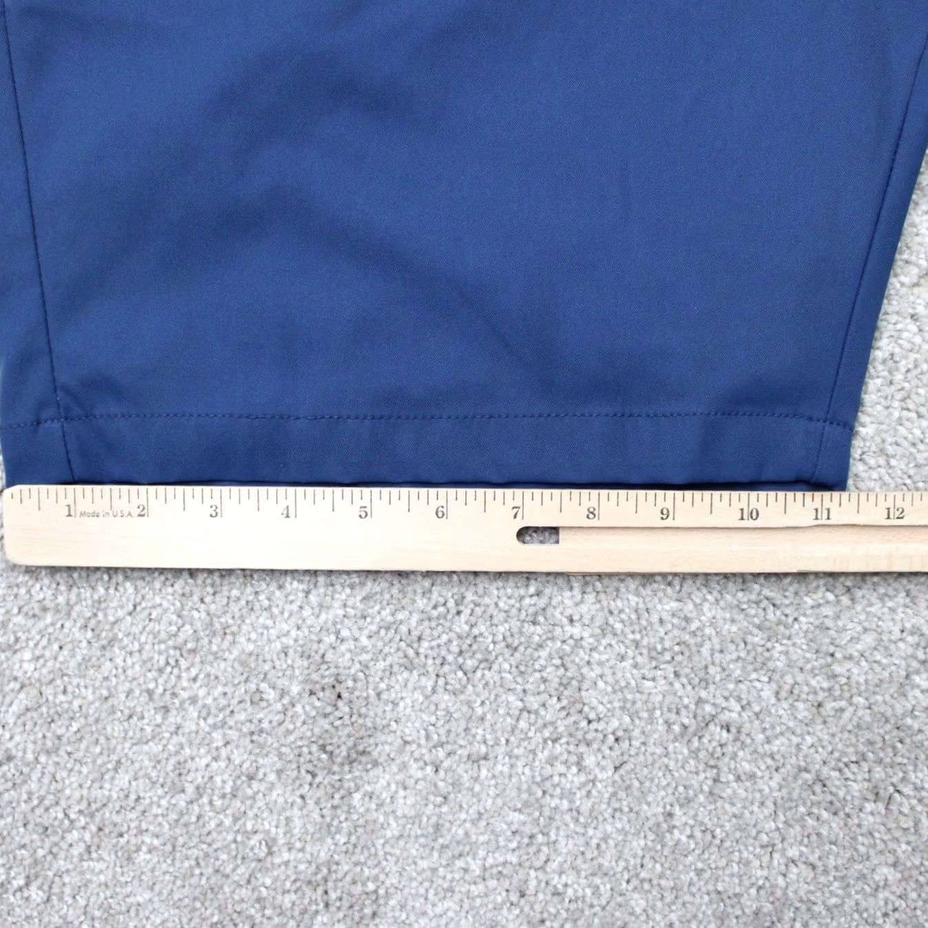 Vintage Maelreg Shorts Mens 40 Blue ProFlex 7" Golf Performance Polyester Casual Chino Moisture Wicking Pockets Slim/Regular Front Flat Front Sport 2000s Mens Size US 40 / EU 56 - 4 Thumbnail