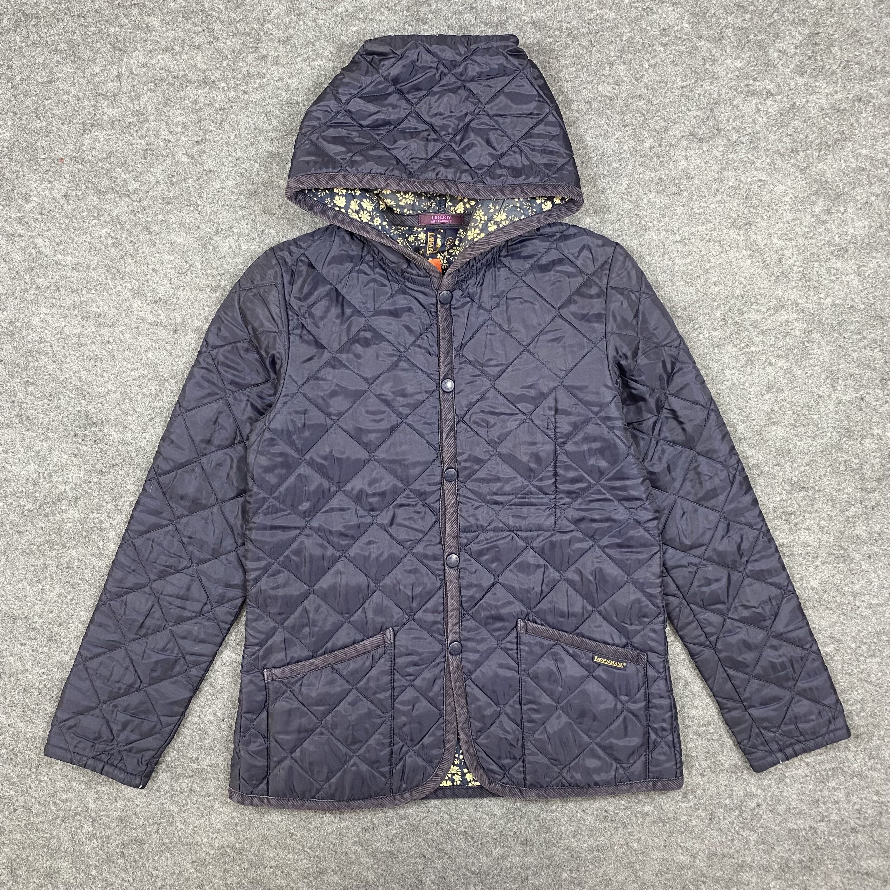 Lavenham LAVENHAM X LIBERTY OF LONDON Floral Quilted Hooded -J581 Size US S / EU 44-46 / 1 - 1 Thumbnail