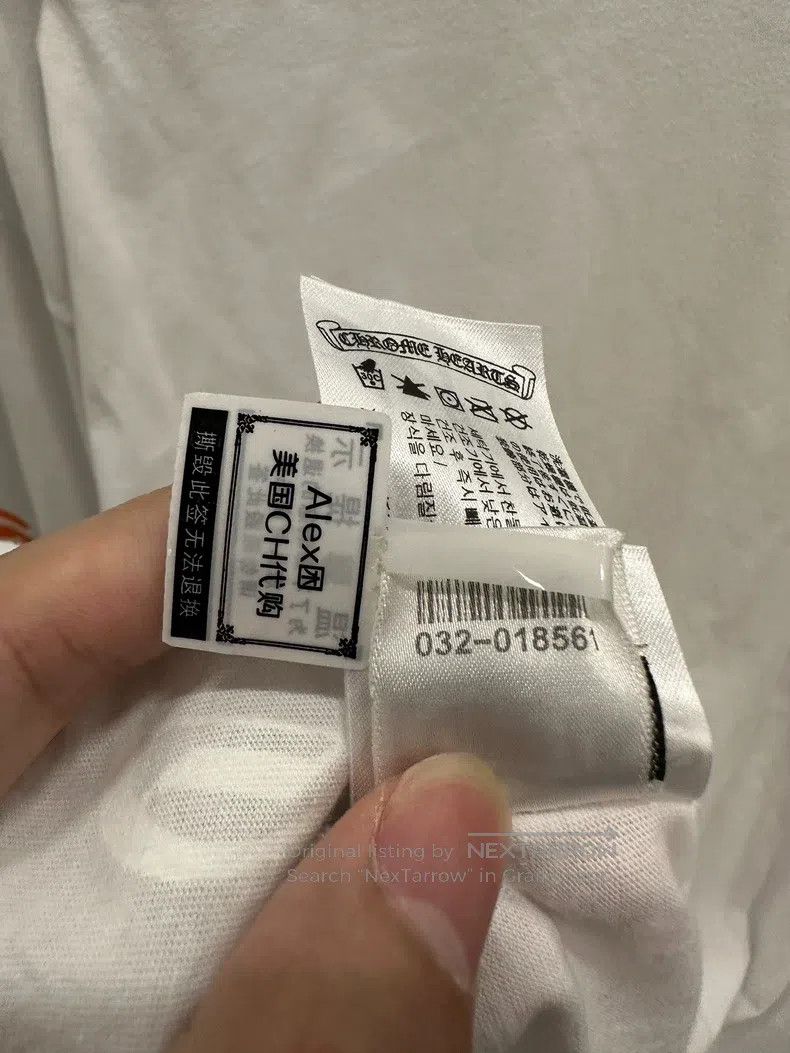 Chrome Hearts CHROME HEARTS Size XXL Orange three crosses and white long Size US XXL / EU 58 / 5 - 7 Thumbnail