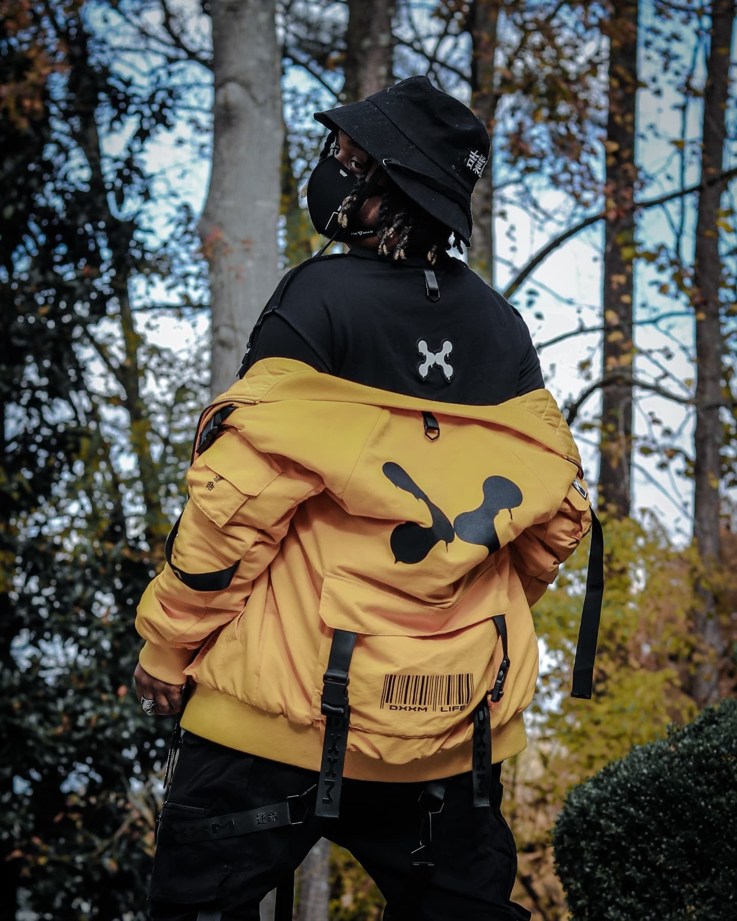 Other DXXM LIFE S2 Utility Bomber Jacket Yellow by Scarlxrd (2021) Size US XL / EU 56 / 4 - 11 Thumbnail