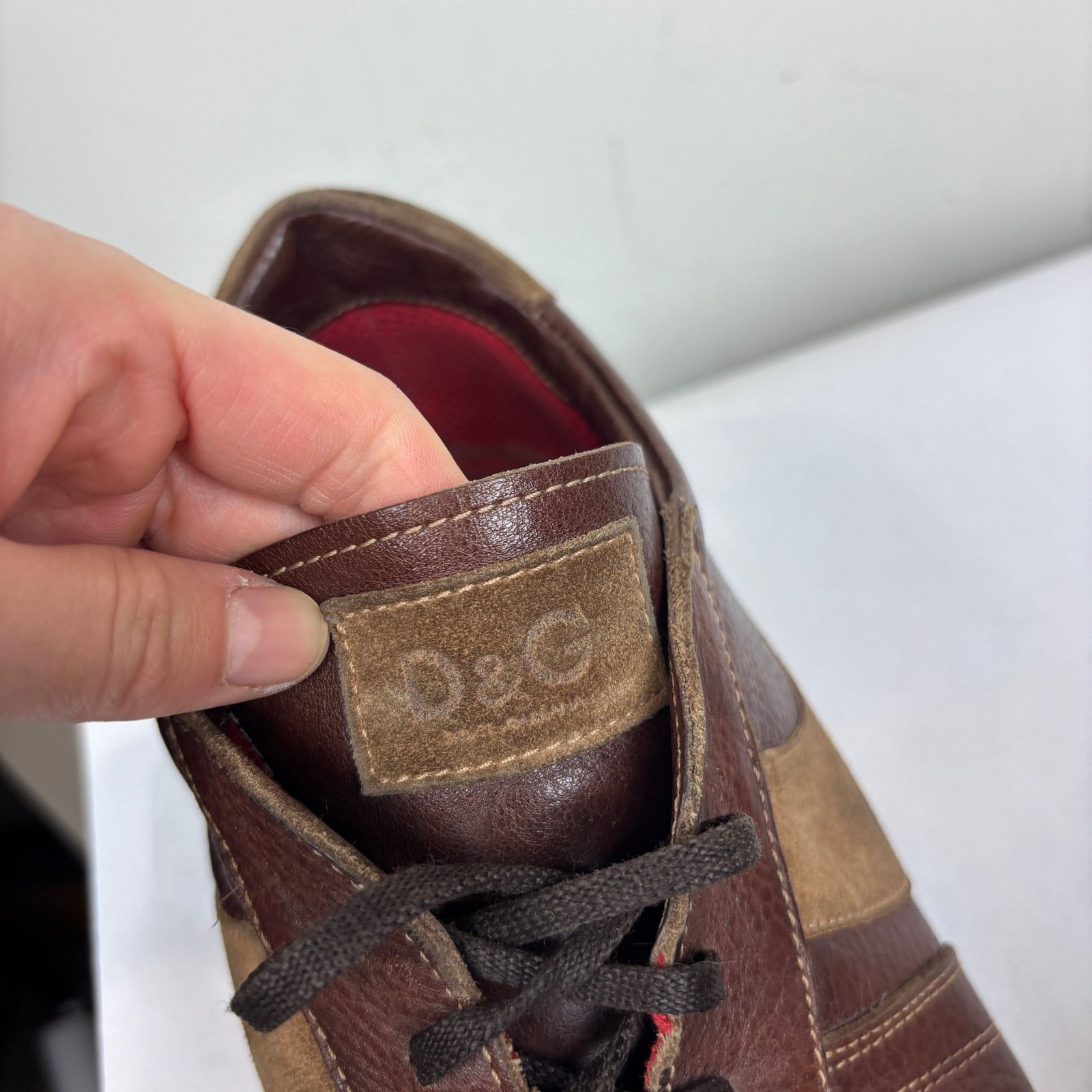 Dolce & Gabbana Rare D&G Dolce & Gabbana "Swoosh" Archival Sneakers Shoes 12 Size US 12 / EU 45 - 10 Thumbnail