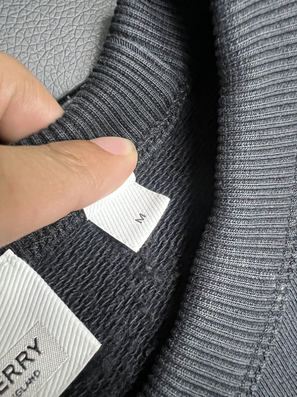 Burberry Burberry Dryden TB Monogram Cotton Sweatshirt Size Medium Size US M / EU 48-50 / 2 - 4 Thumbnail