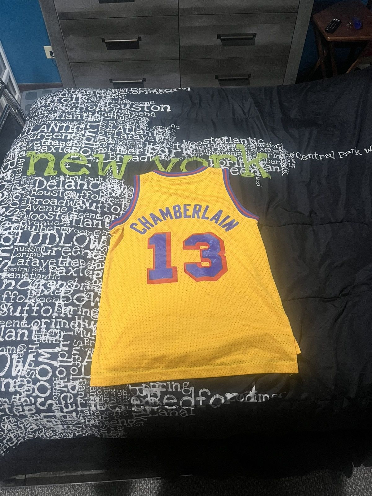 Adidas × NBA NBA Authentic Jersey x Throwback Wilt Chamberlain Warriors Size US M / EU 48-50 / 2 - 2 Thumbnail