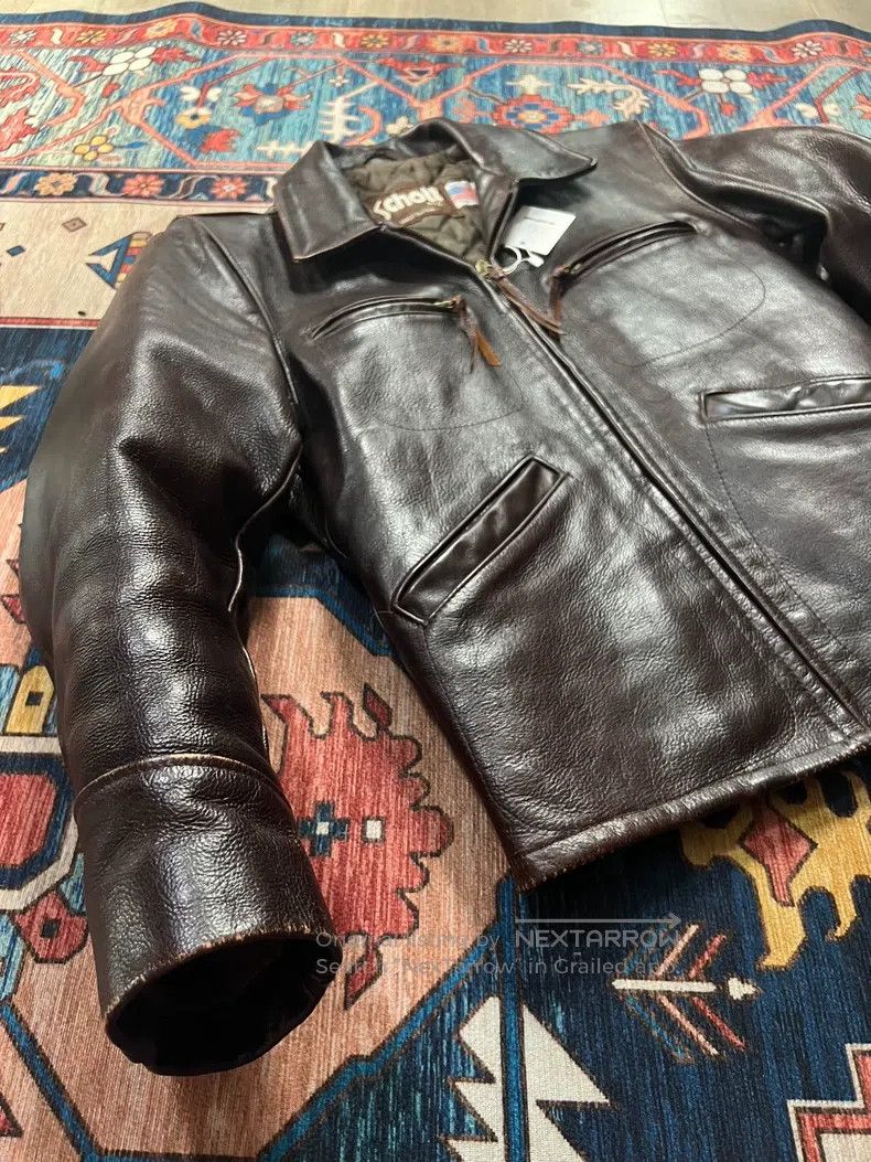Other Heavy and thick meat oil wax bison leather Short 634 stra Size US M / EU 48-50 / 2 - 3 Thumbnail