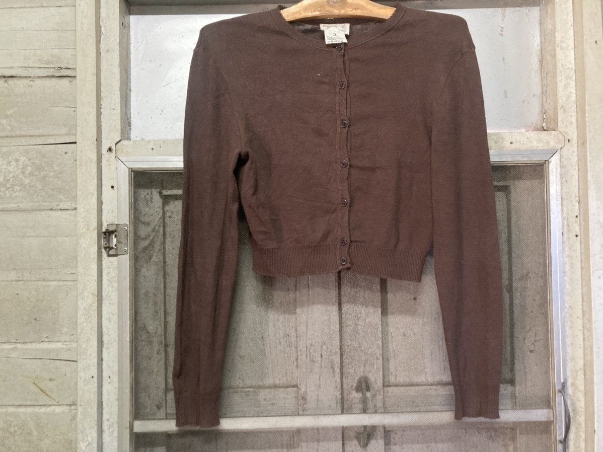 agnes b. Agnes b Crop-top Cadigan Size S / US 4 / IT 40 - 1 Thumbnail
