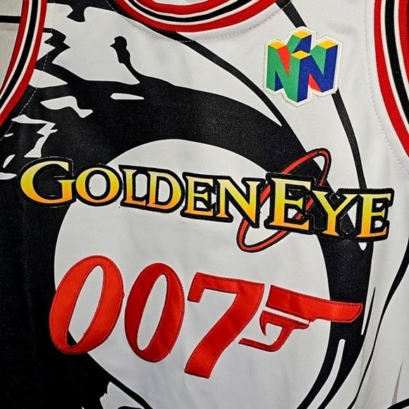 Other Golden Eye Nintendo 64 Classic James Bond 007 Jersey Medium Size US M / EU 48-50 / 2 - 3 Thumbnail