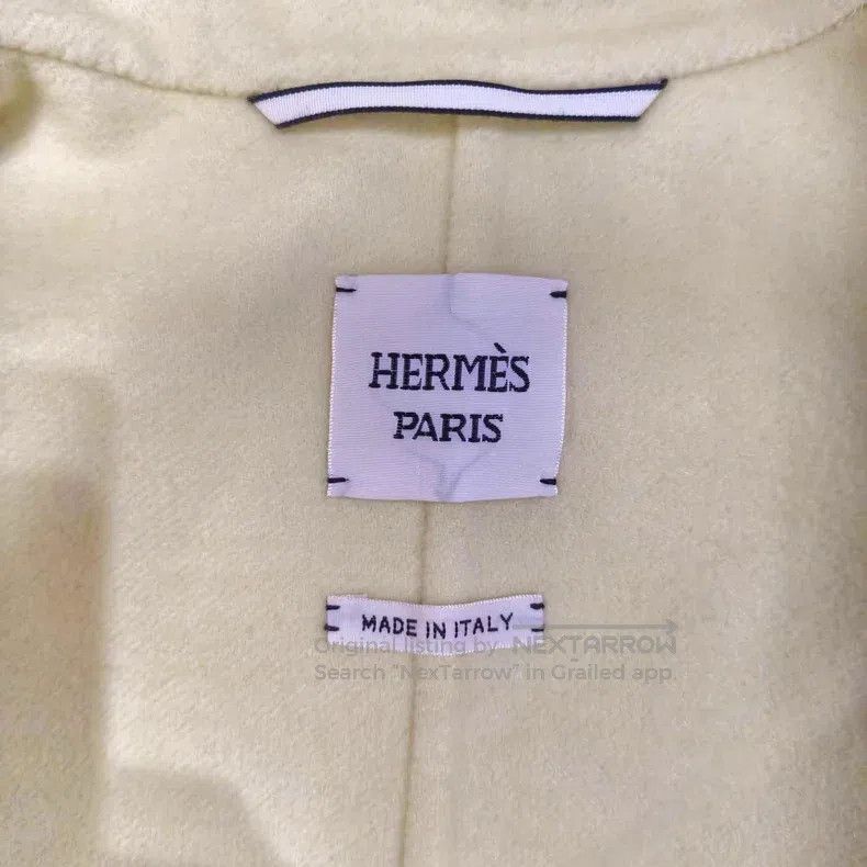 Hermes Hermes Cashmere coat, cashmere Size XS / US 0-2 / IT 36-38 - 3 Thumbnail