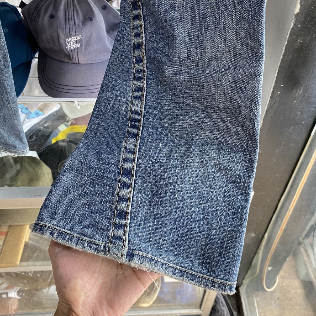 True Religion × Vintage True religion Flare joey denim pants Size US 26 / EU 42 - 6 Thumbnail