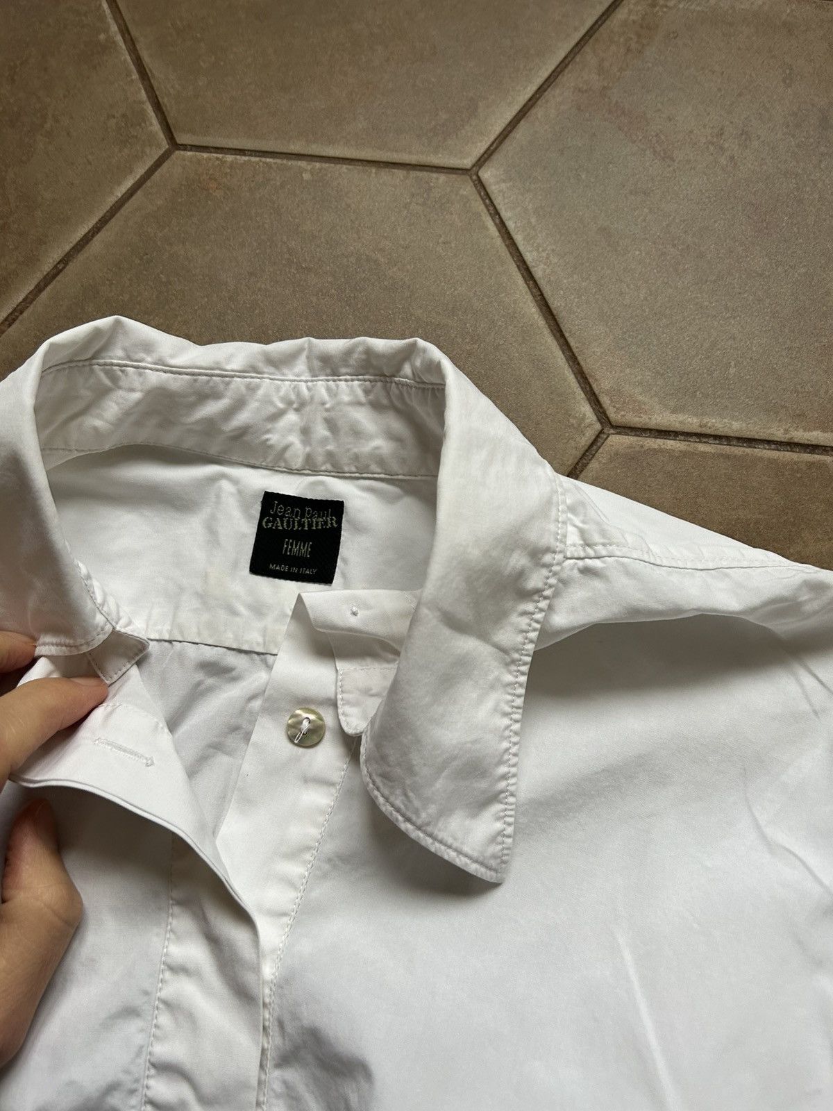 Jean Paul Gaultier Vintage Jean Paul Gaultier Onesie Bodysuit Shirt Size XL / US 12-14 / IT 48-50 - 4 Thumbnail