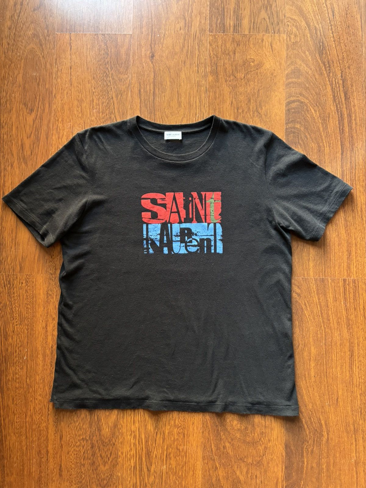 Saint Laurent logo t shirt