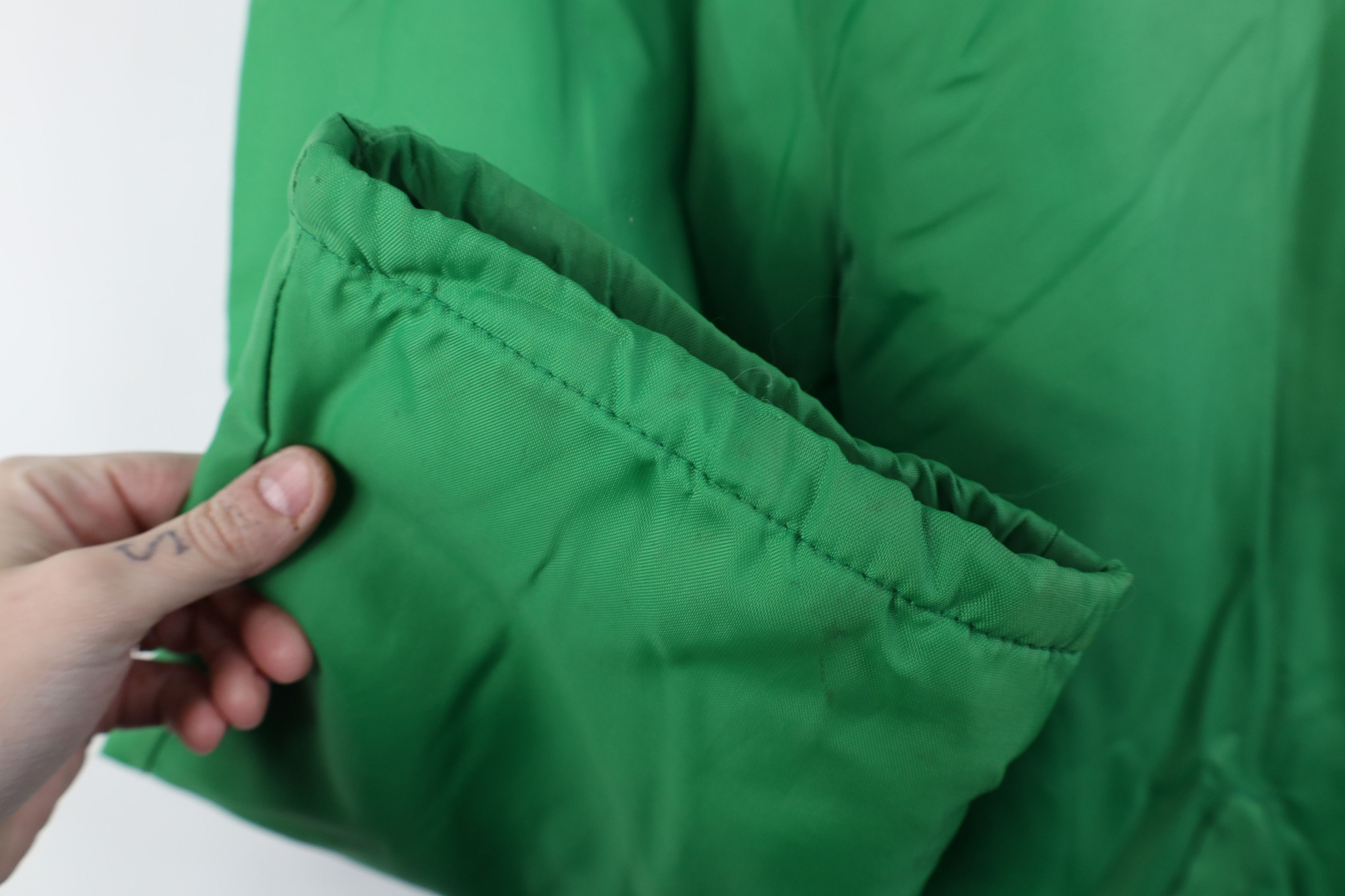 Vintage Vintage 70s Streetwear Hooded Parka Jacket Green USA Size US L / EU 52-54 / 3 - 7 Thumbnail