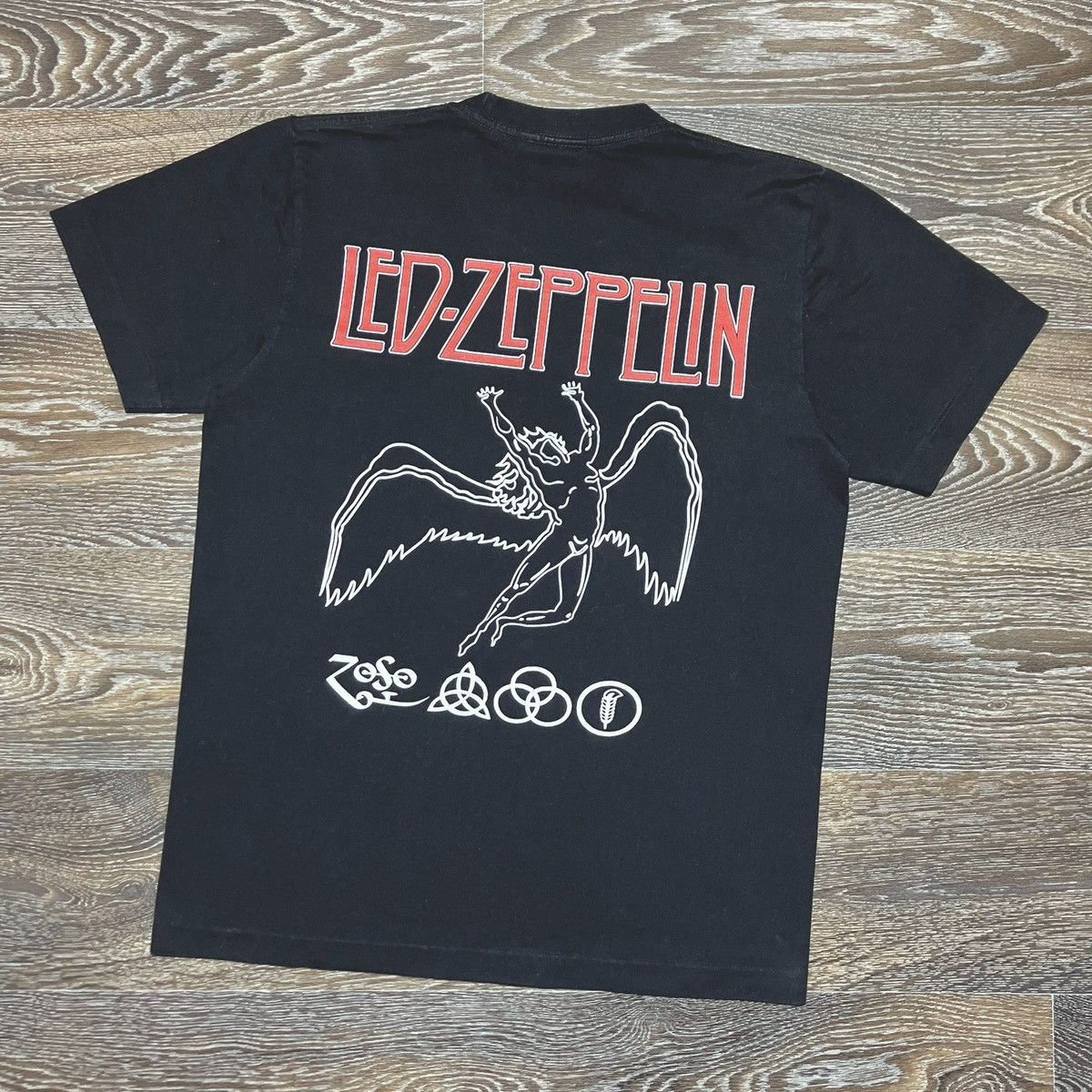 Band Tees LED ZEPPELIN Stairway To Heaven Single Stitch Heavy T-shirt Size US S / EU 44-46 / 1 - 2 Thumbnail